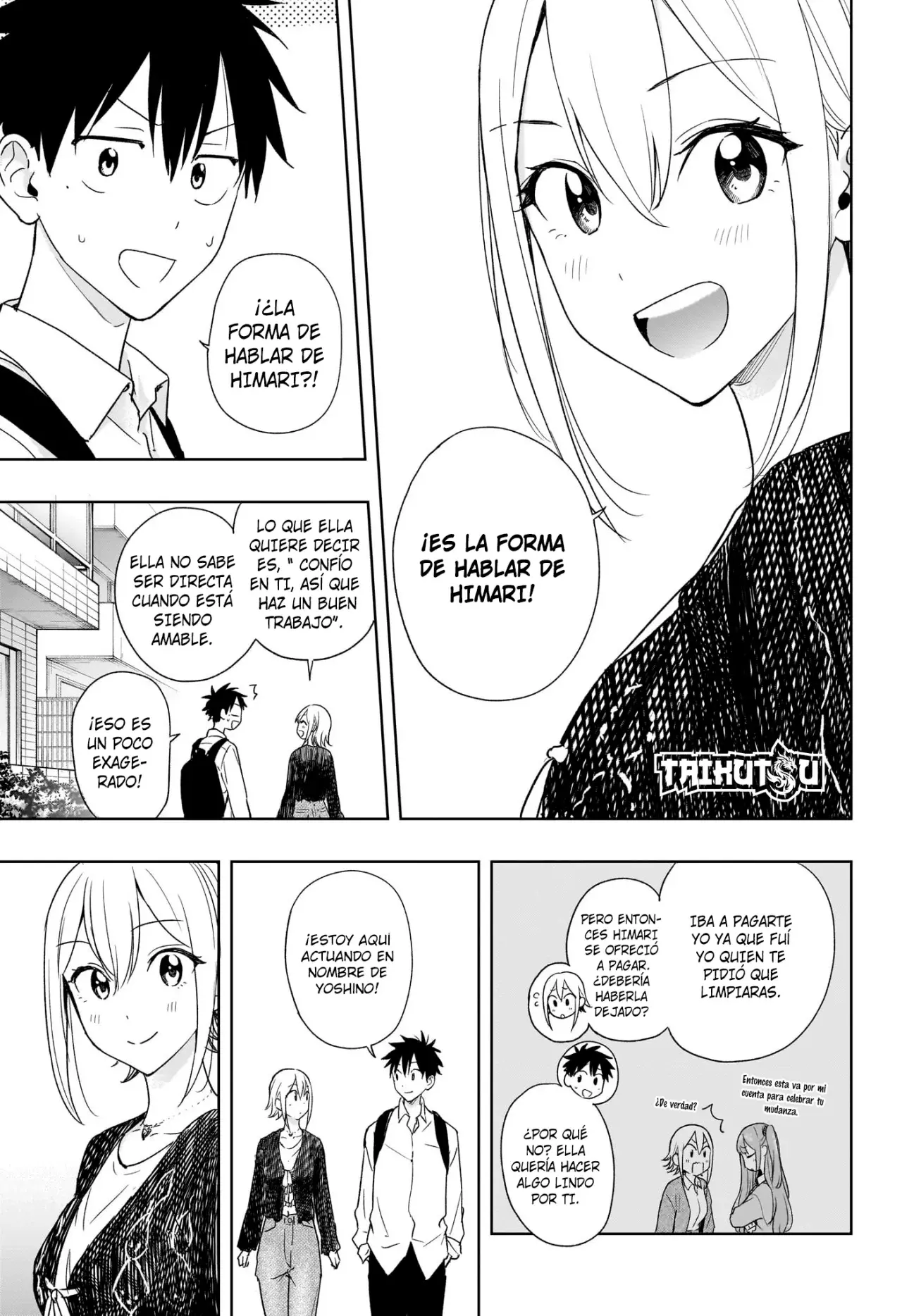 Hima-Ten! Capitulo 17: Kanna está desempacando. página 4