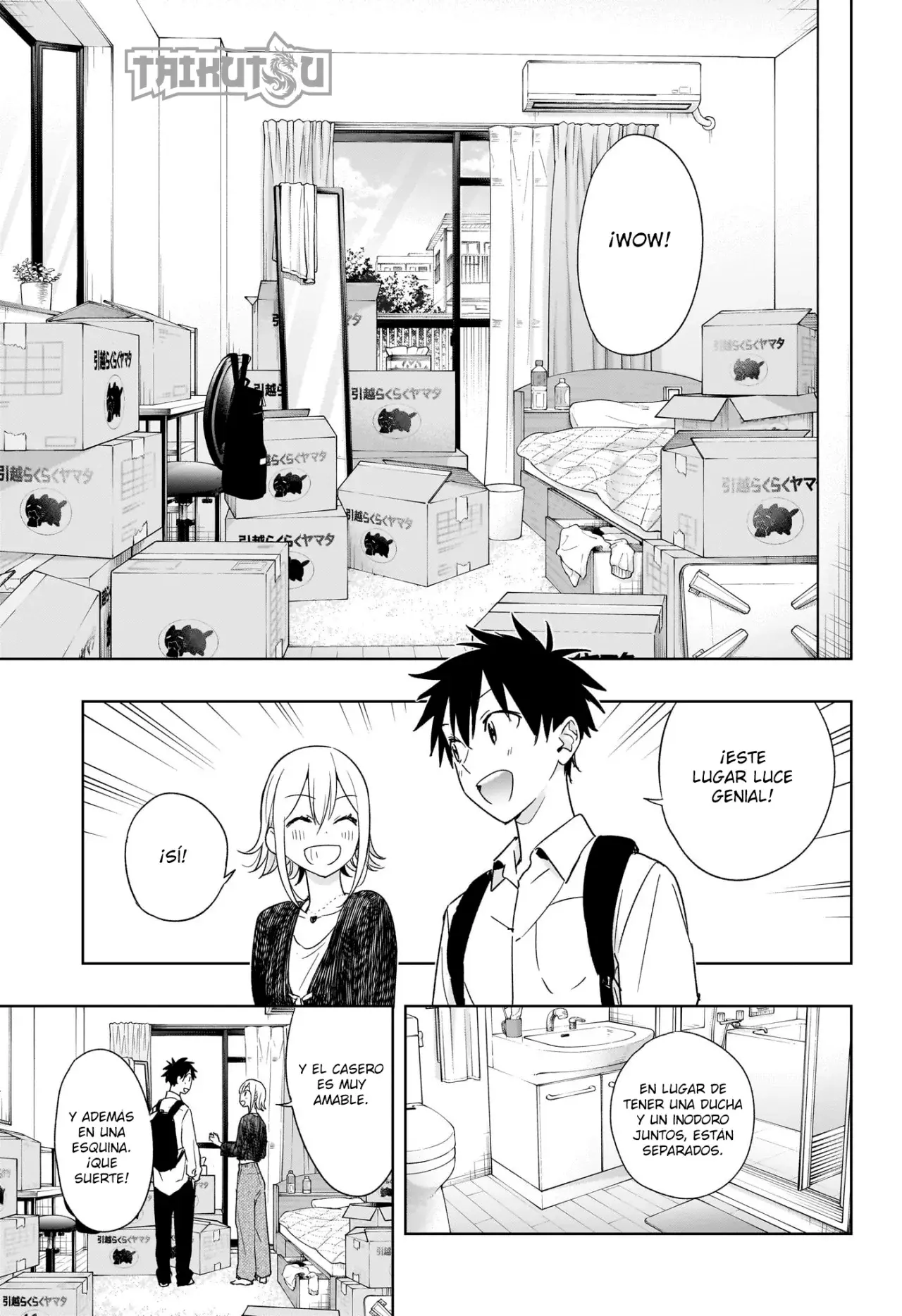 Hima-Ten! Capitulo 17: Kanna está desempacando. página 6