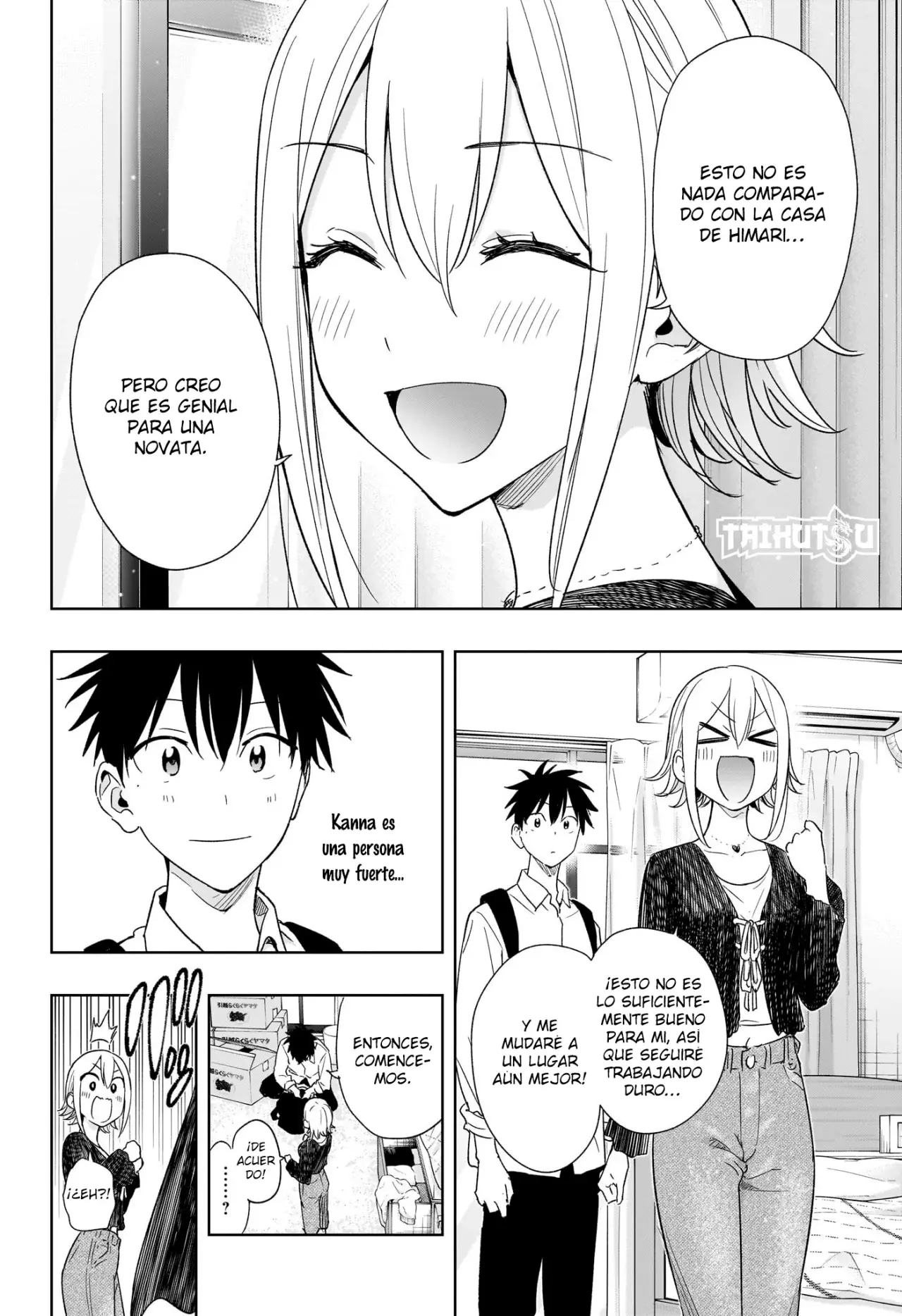 Hima-Ten! Capitulo 17: Kanna está desempacando. página 7