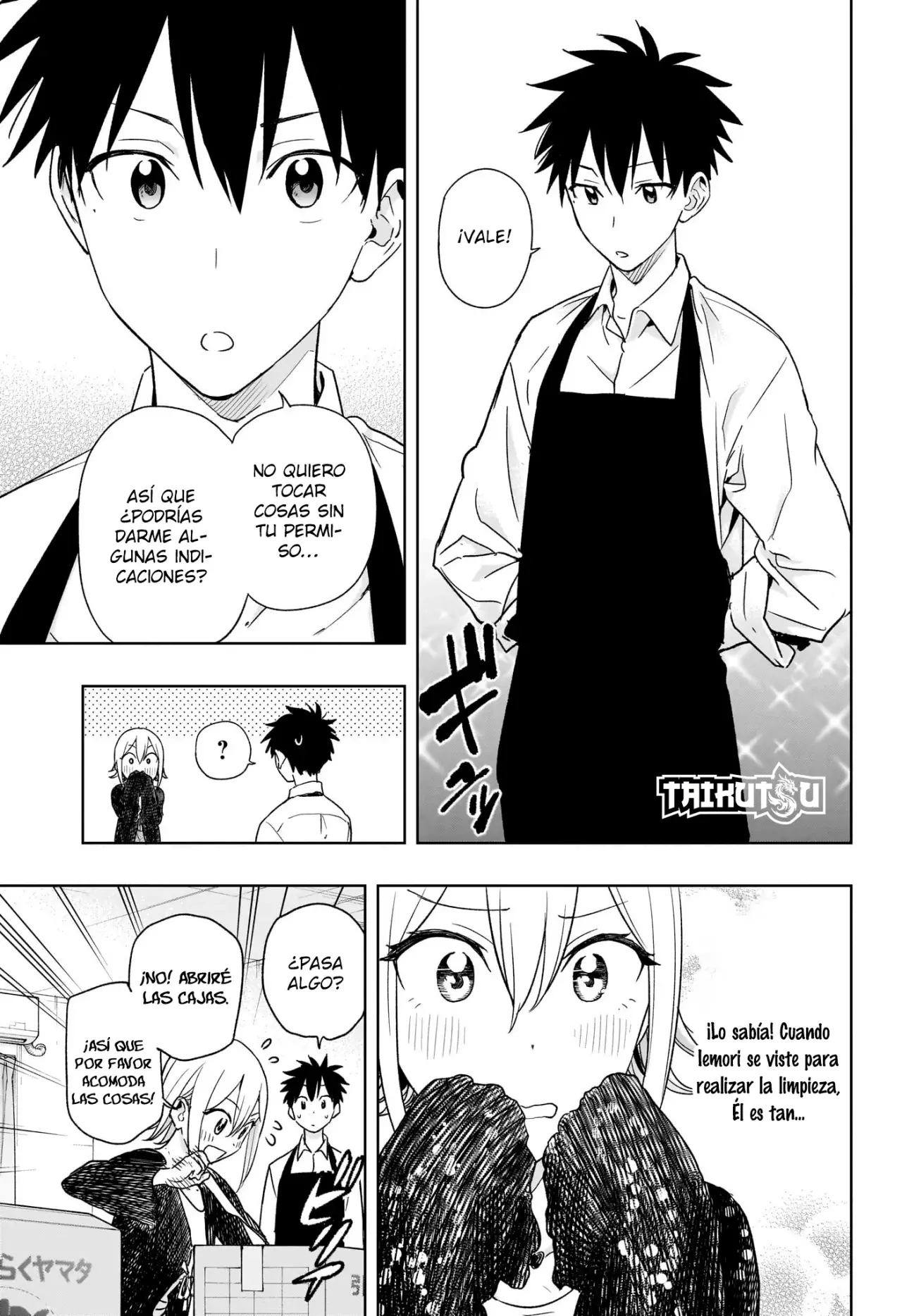 Hima-Ten! Capitulo 17: Kanna está desempacando. página 8