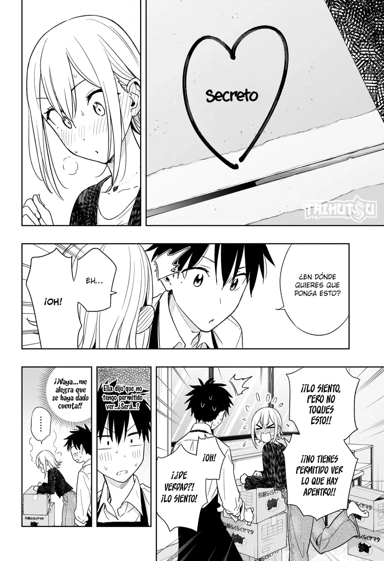 Hima-Ten! Capitulo 17: Kanna está desempacando. página 9