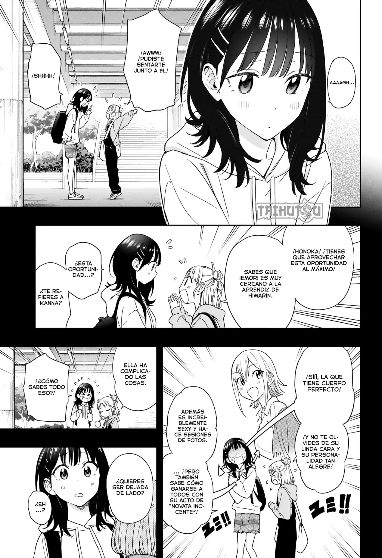 Hima-Ten! Capitulo 19: ¡El campamento escolar comienza! página 8