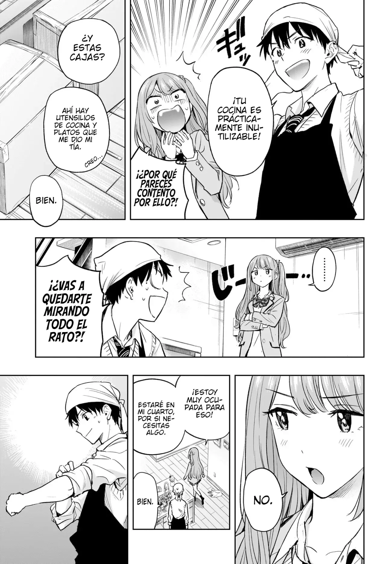 Hima-Ten! Capitulo 2: Comienza la limpieza de la casa página 10