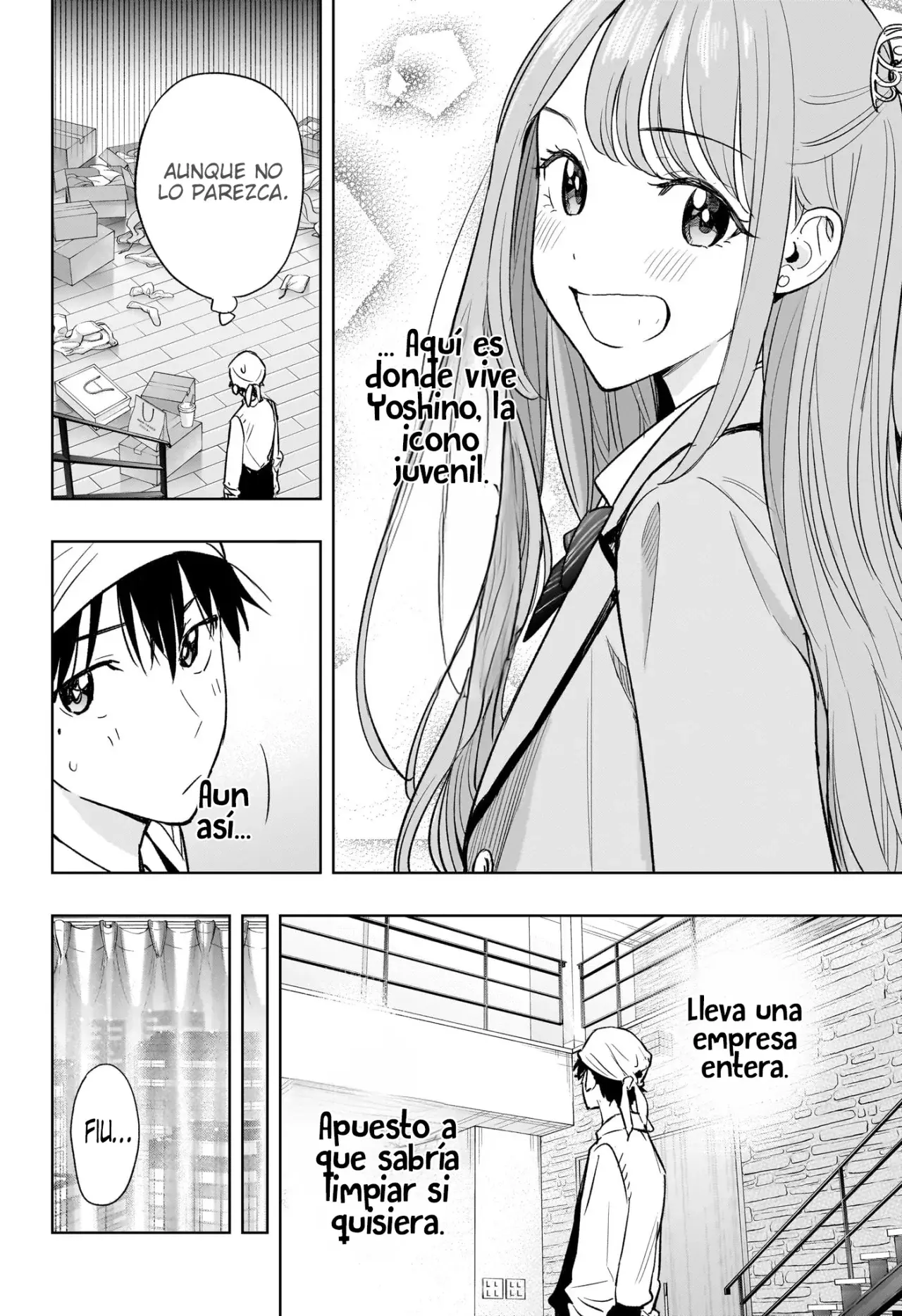 Hima-Ten! Capitulo 2: Comienza la limpieza de la casa página 15