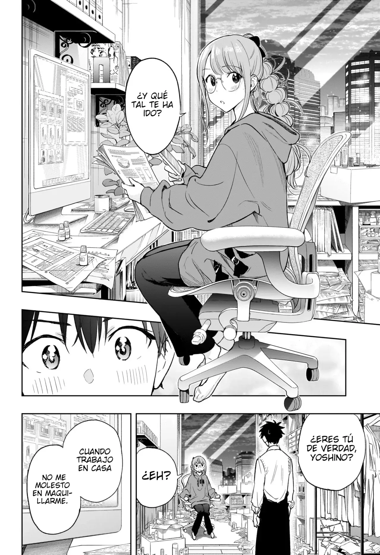 Hima-Ten! Capitulo 2: Comienza la limpieza de la casa página 17