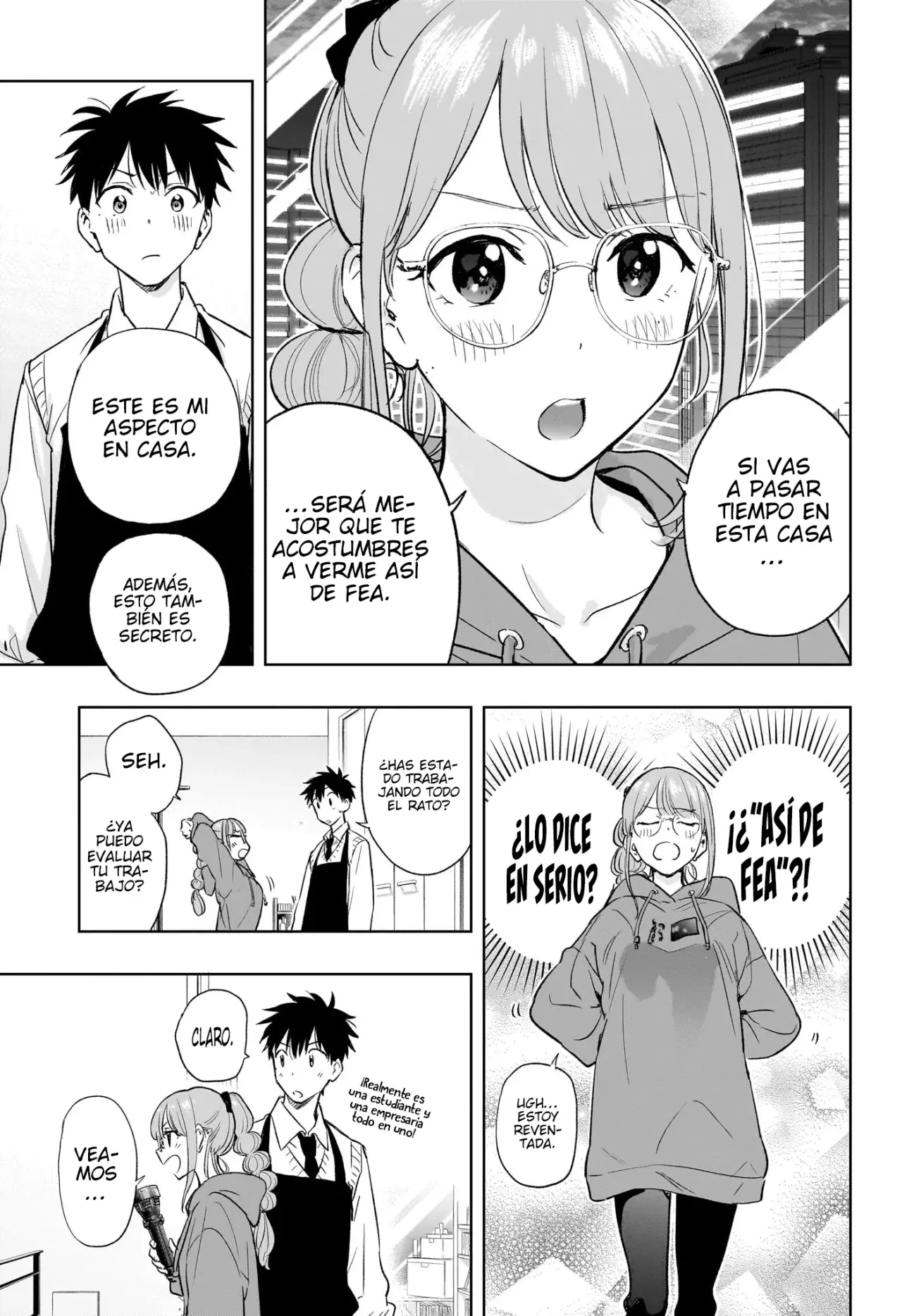 Hima-Ten! Capitulo 2: Comienza la limpieza de la casa página 18