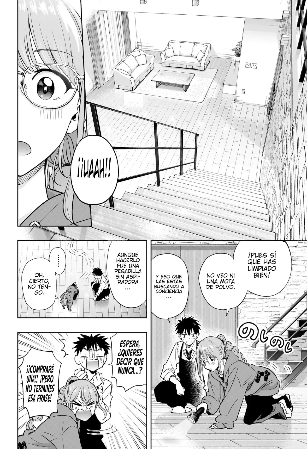 Hima-Ten! Capitulo 2: Comienza la limpieza de la casa página 19