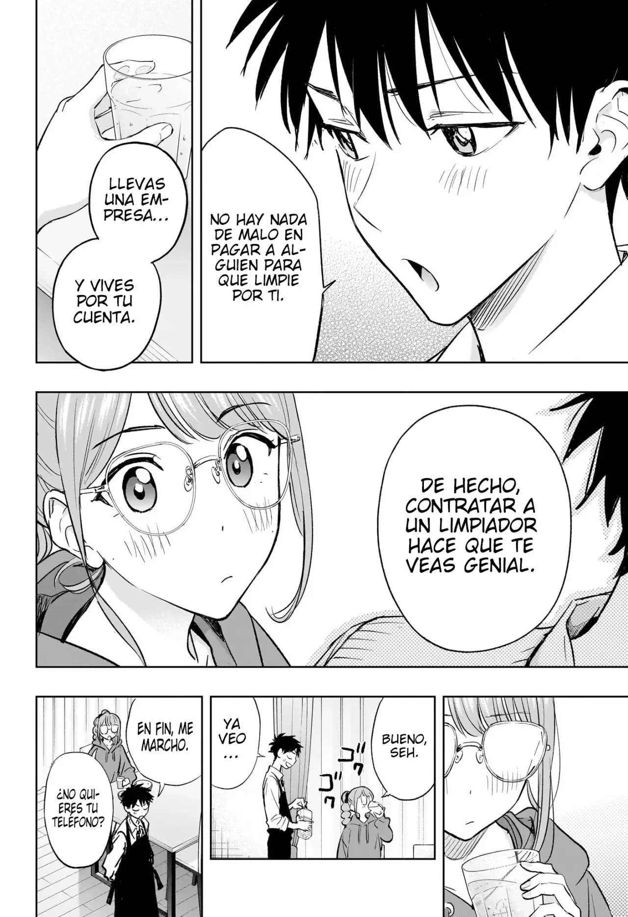Hima-Ten! Capitulo 2: Comienza la limpieza de la casa página 23