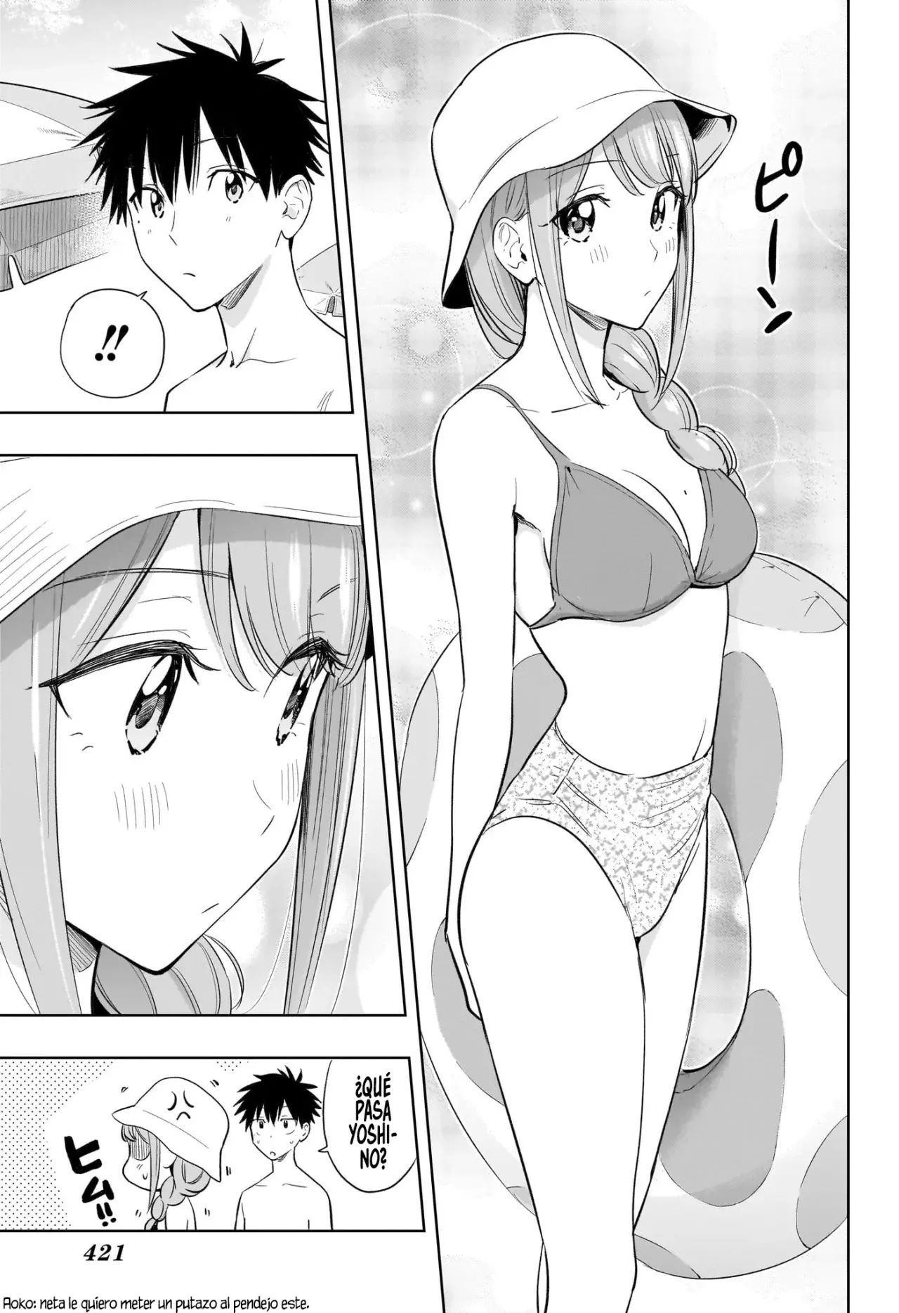 Hima-Ten! Capitulo 33: Las heroínas van a la playa. página 13