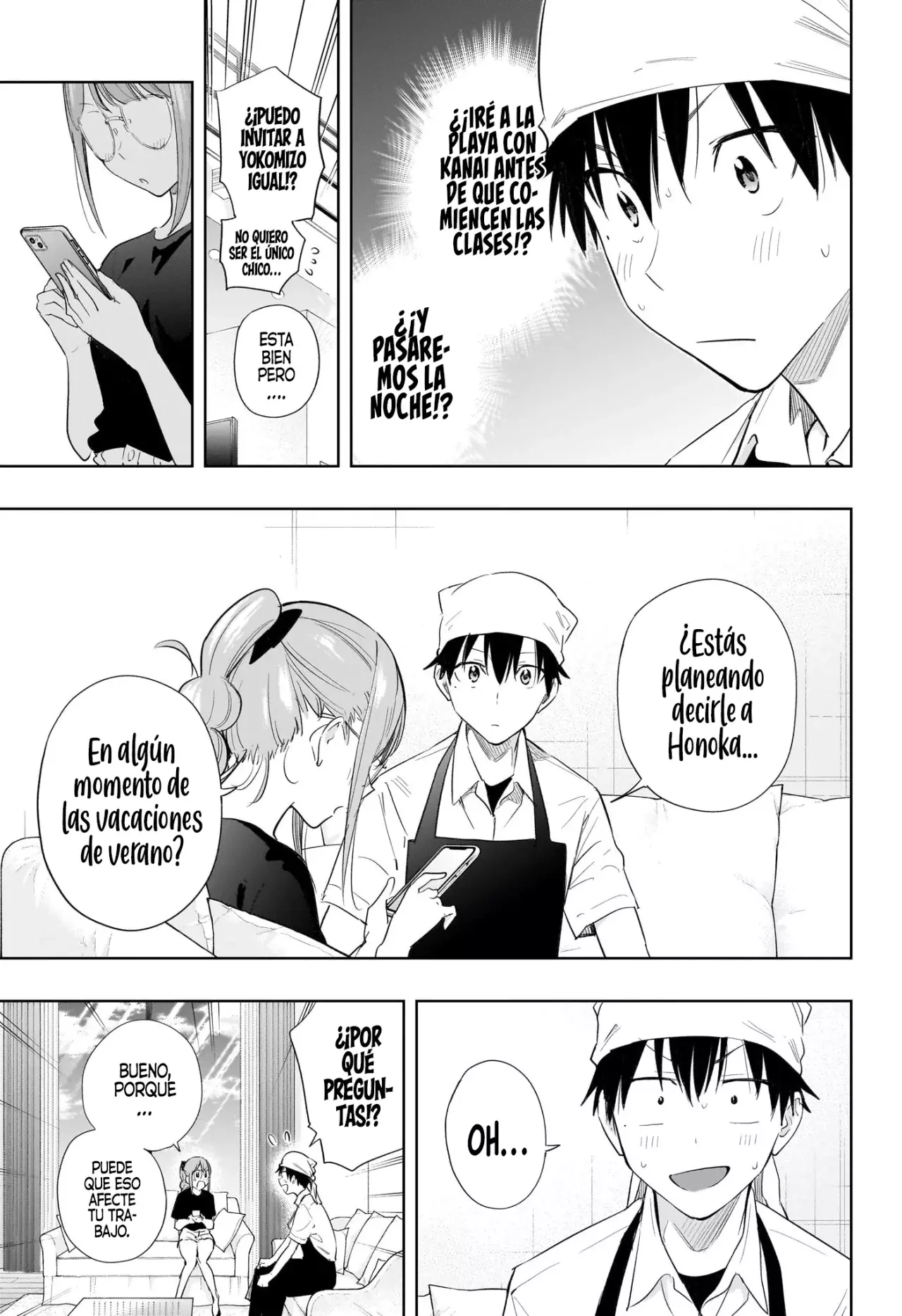 Hima-Ten! Capitulo 33: Las heroínas van a la playa. página 5