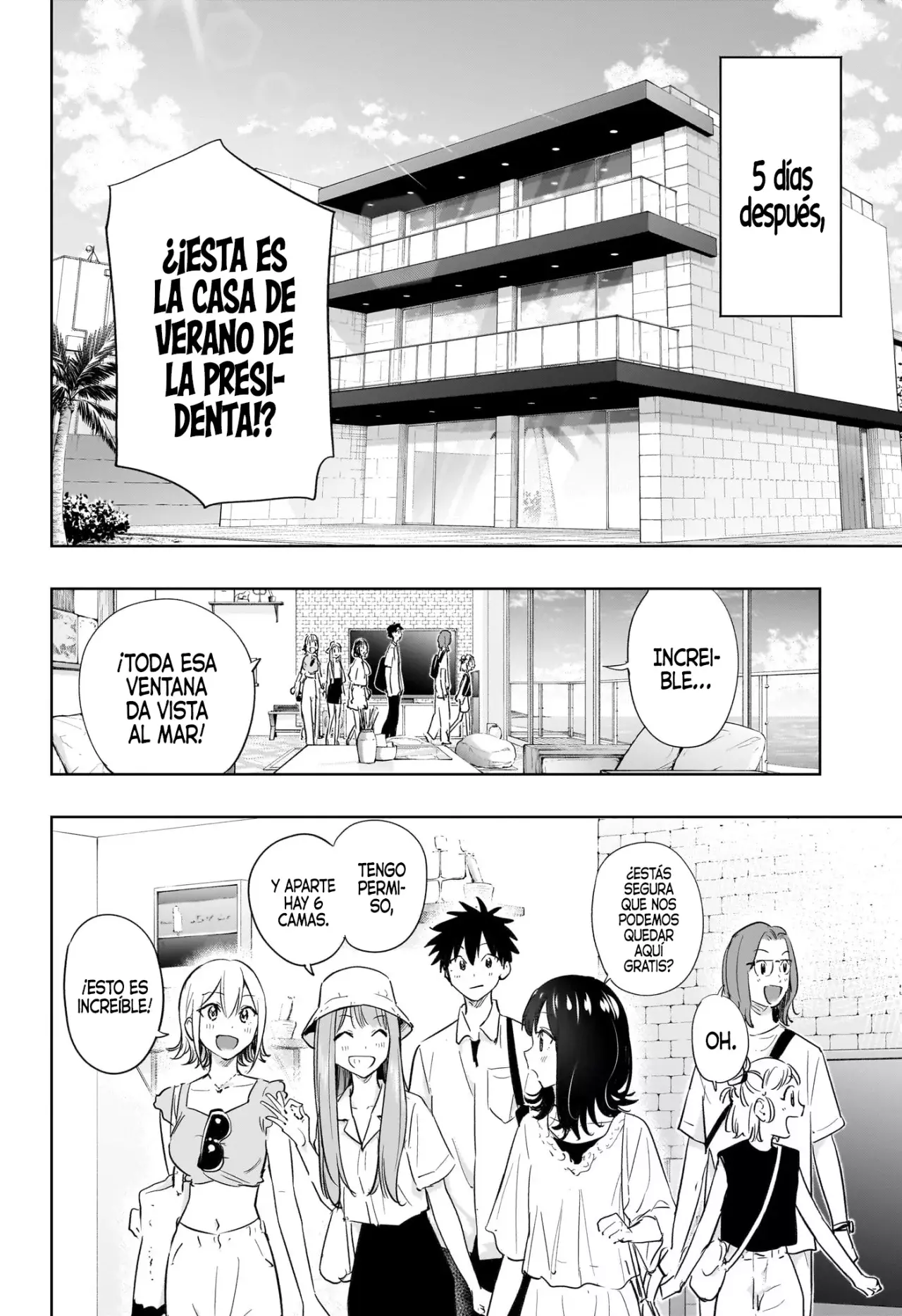 Hima-Ten! Capitulo 33: Las heroínas van a la playa. página 8