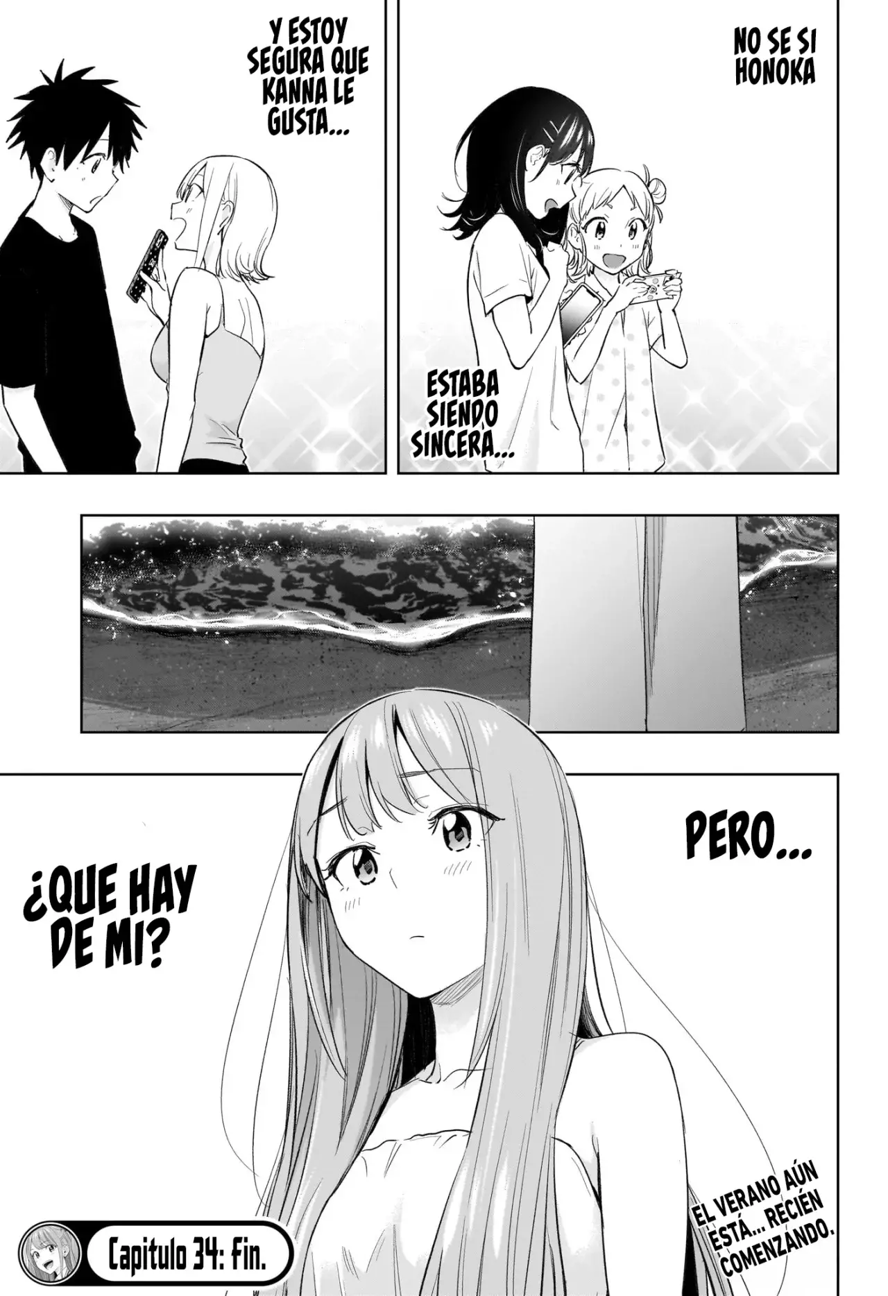 Hima-Ten! Capitulo 34: Las heroínas van a la playa parte 2. página 21