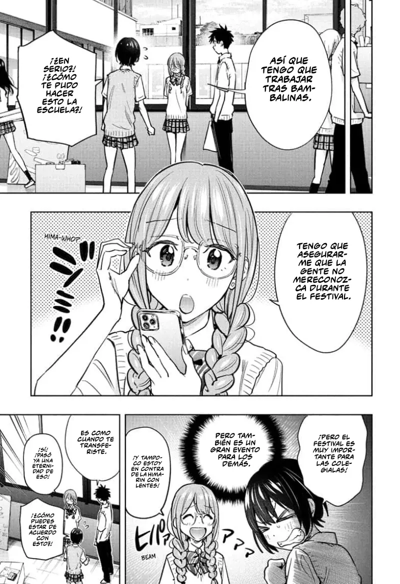 Hima-Ten! Capitulo 43: El festival escolar de una famosa colegiala. página 12