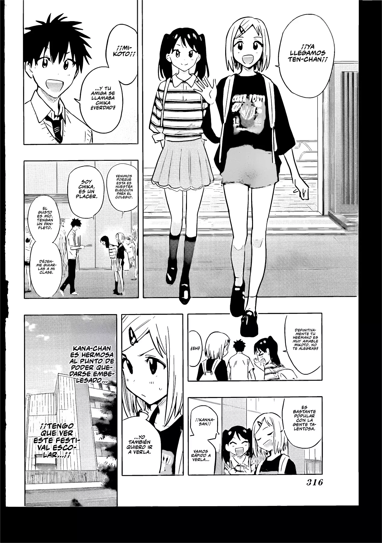 Hima-Ten! Capitulo 44: El festival escolar de Kanna. página 3