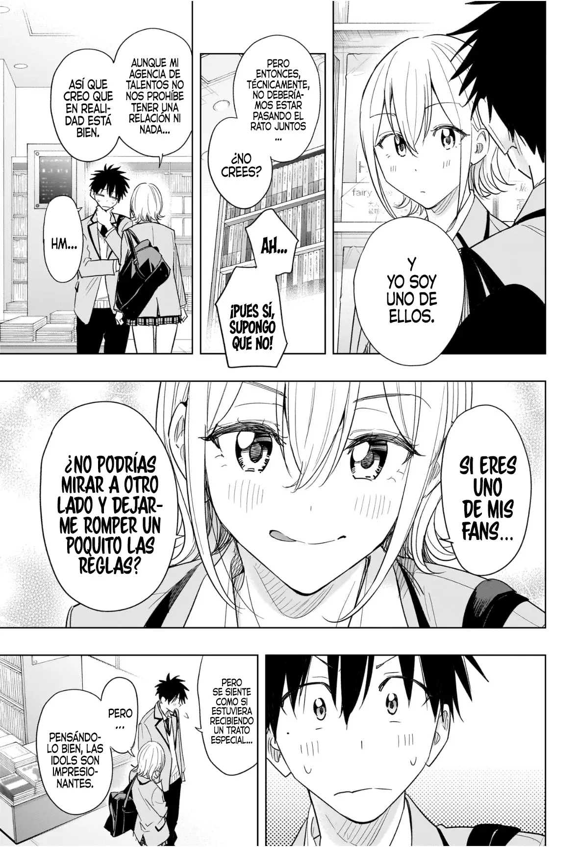 Hima-Ten! Capitulo 56: Paseo por el centro comercial con Kanna. página 13
