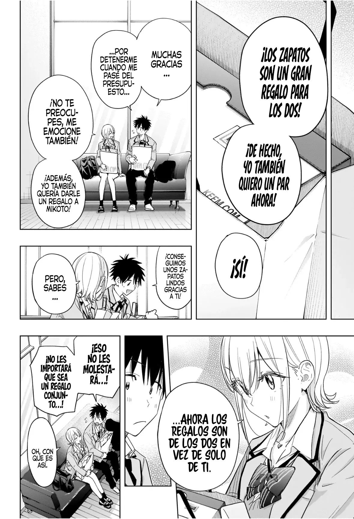 Hima-Ten! Capitulo 56: Paseo por el centro comercial con Kanna. página 16