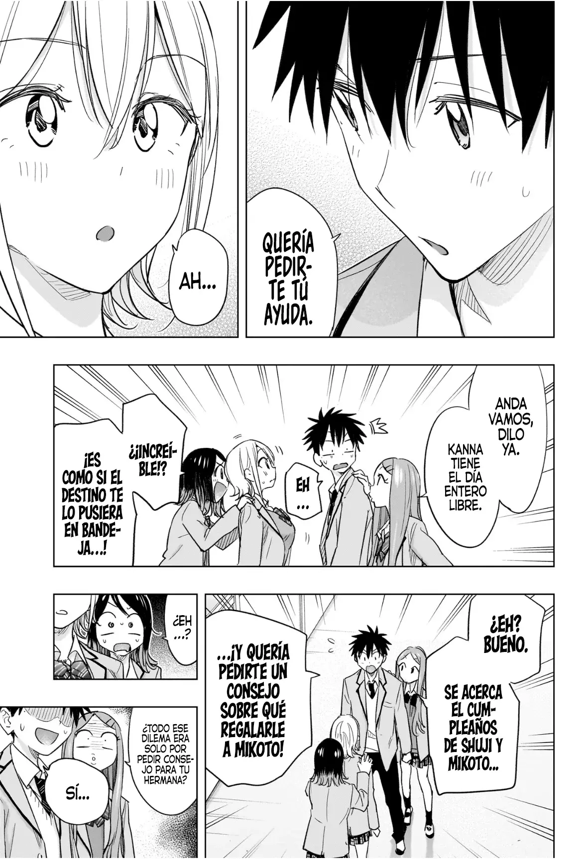 Hima-Ten! Capitulo 56: Paseo por el centro comercial con Kanna. página 5