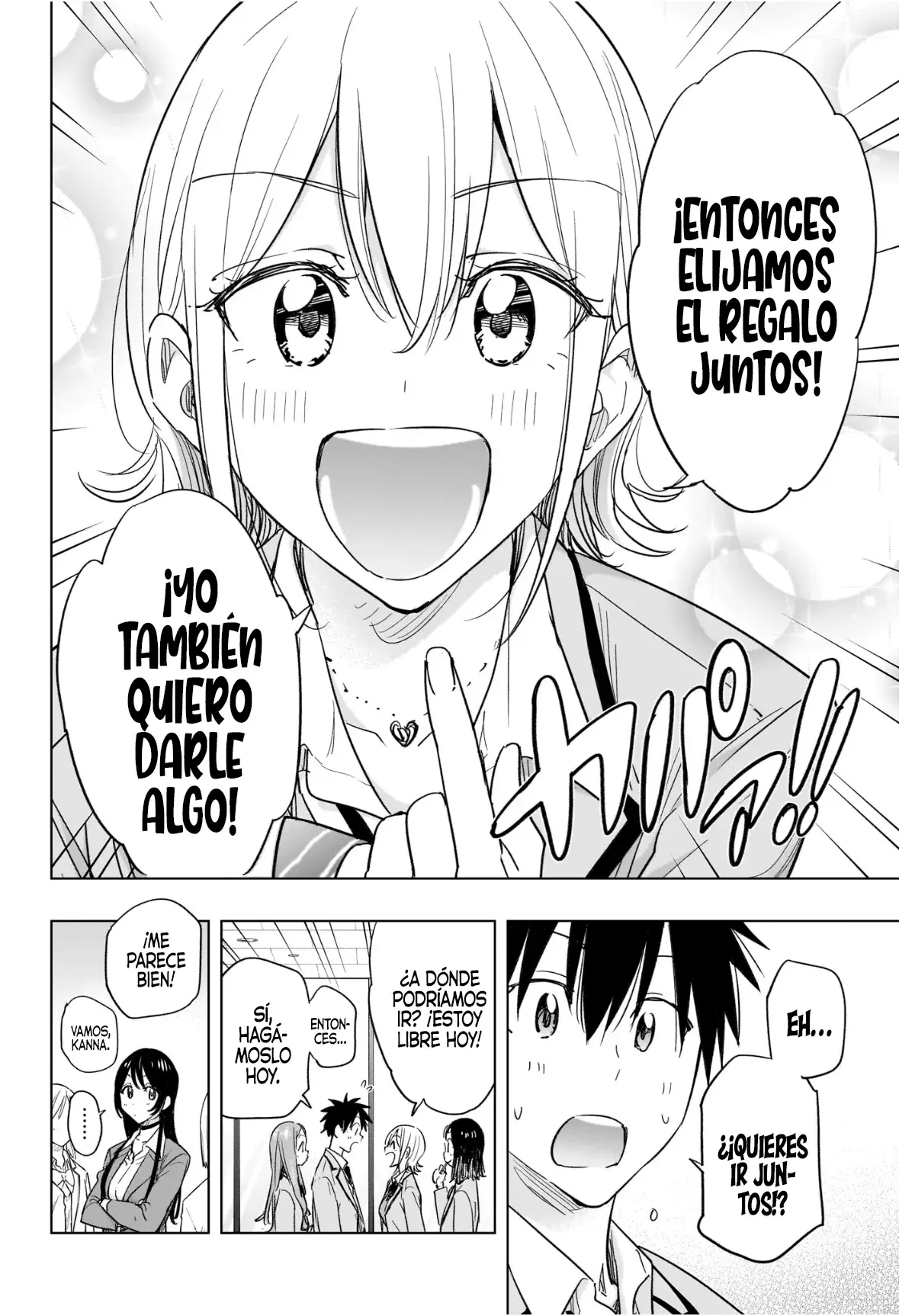 Hima-Ten! Capitulo 56: Paseo por el centro comercial con Kanna. página 6