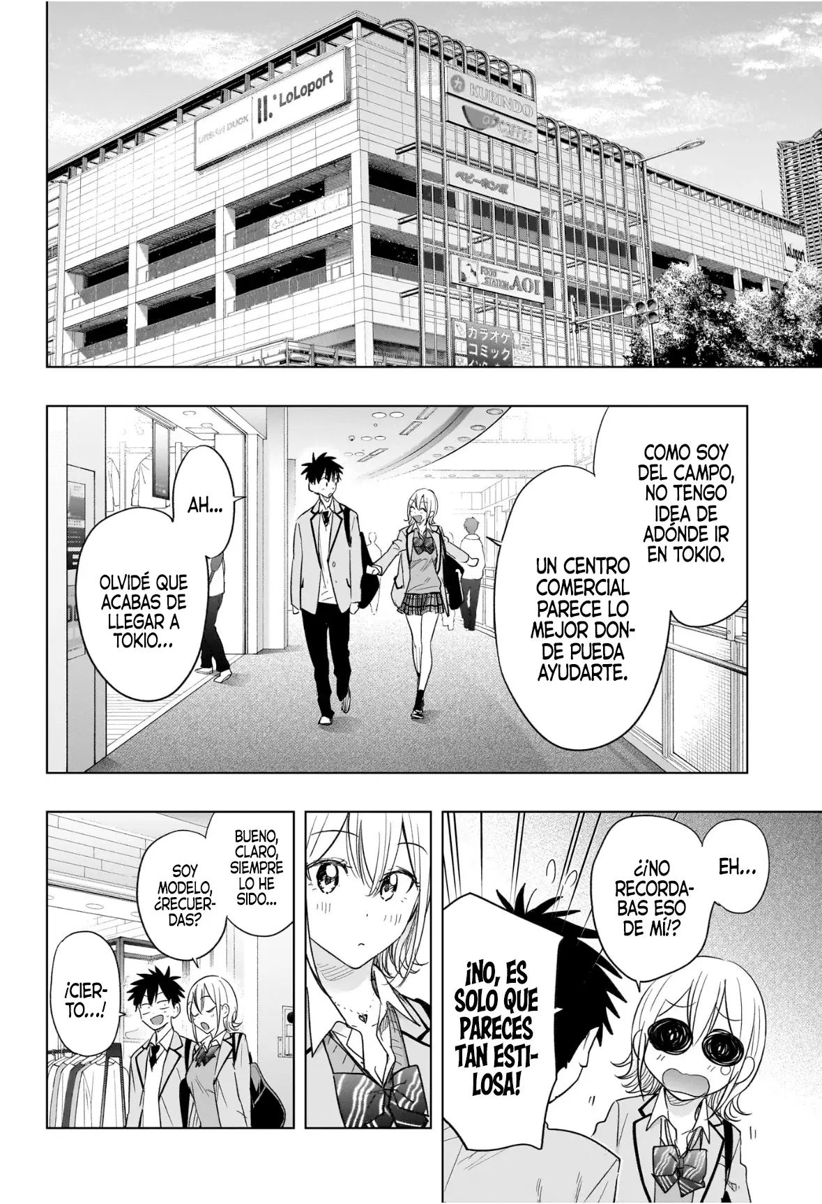 Hima-Ten! Capitulo 56: Paseo por el centro comercial con Kanna. página 8