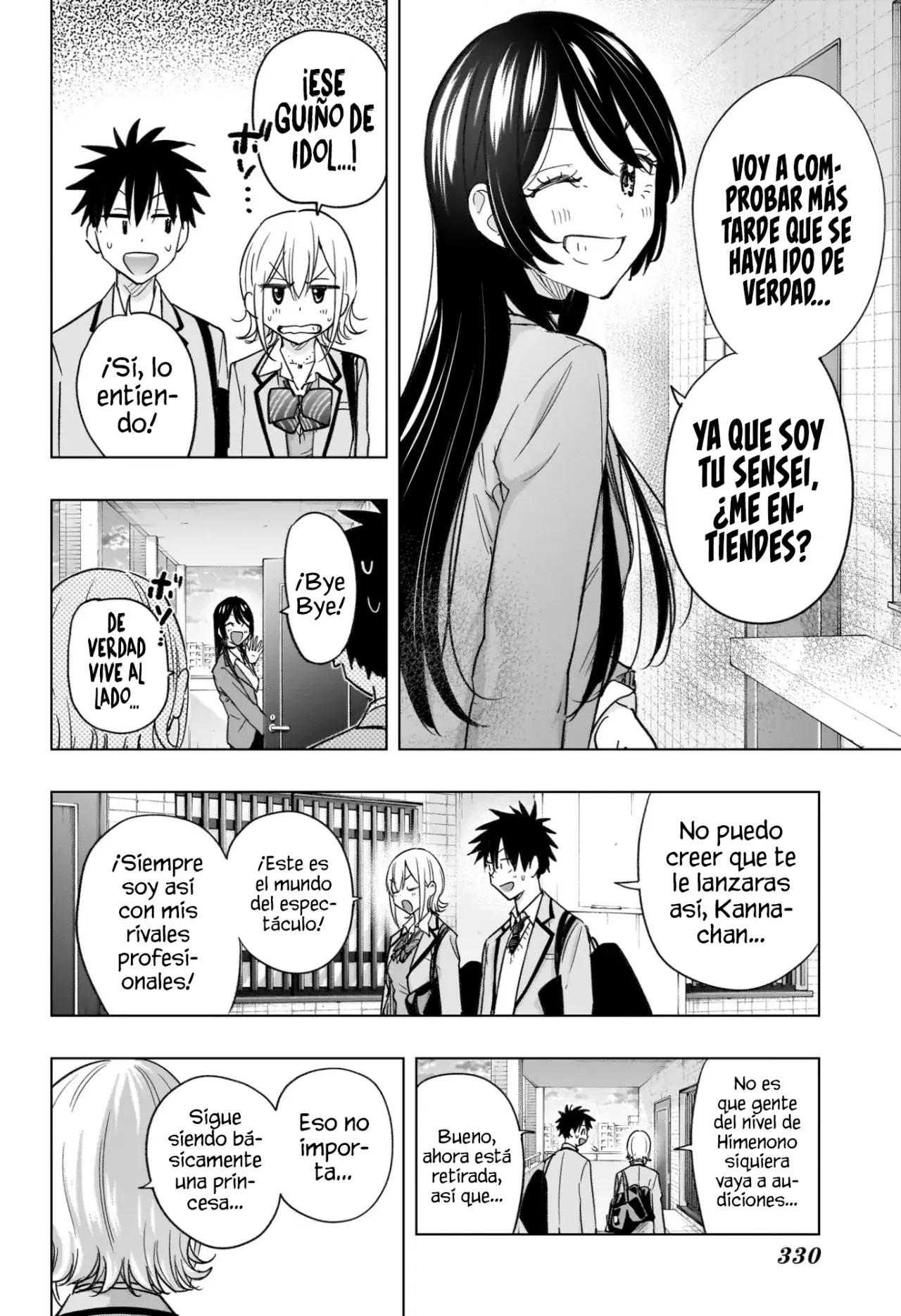 Hima-Ten! Capitulo 57: ¡La gira de Himenono Tour Kanna! página 10