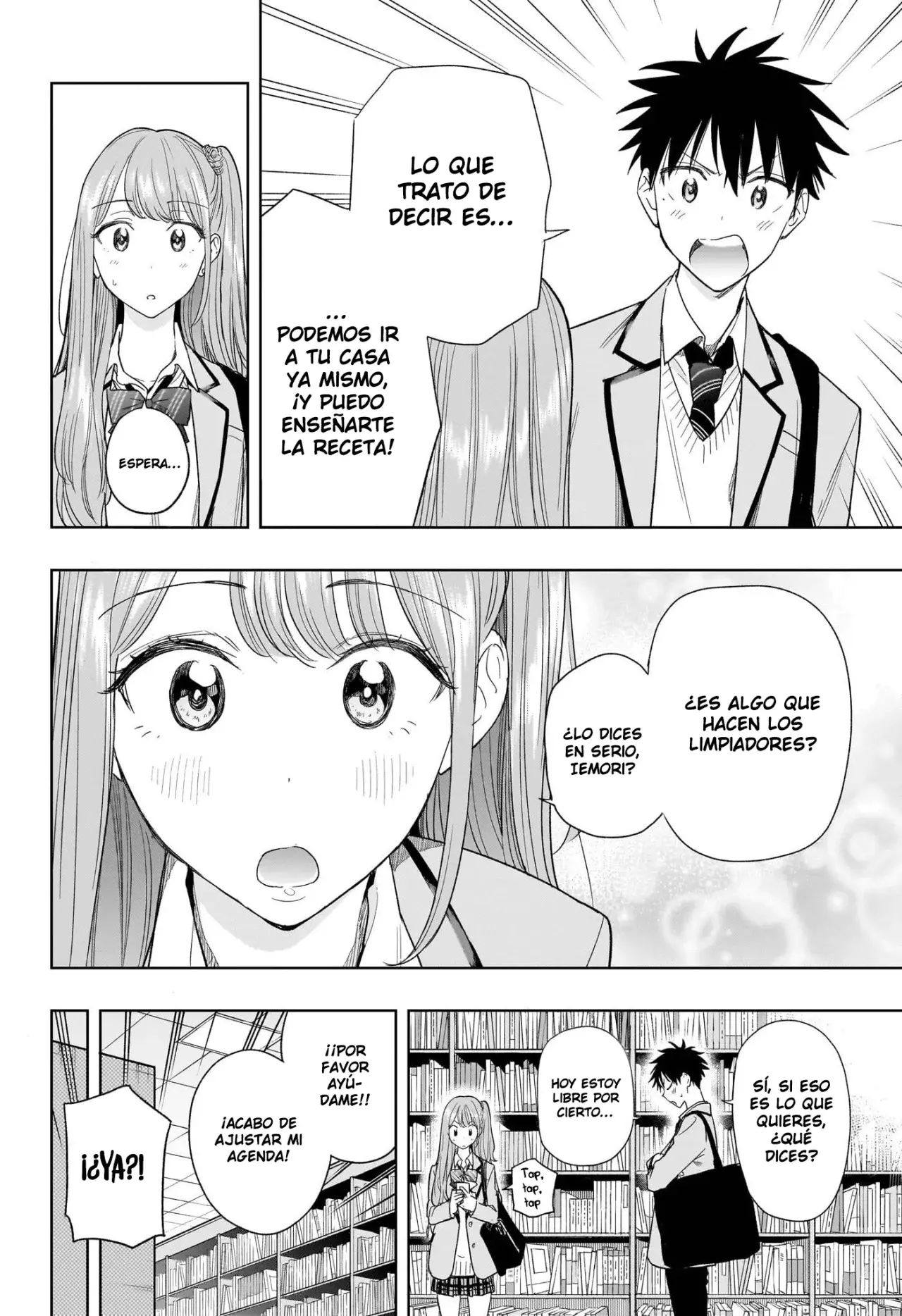 Hima-Ten! Capitulo 6: Lección de cocina página 5