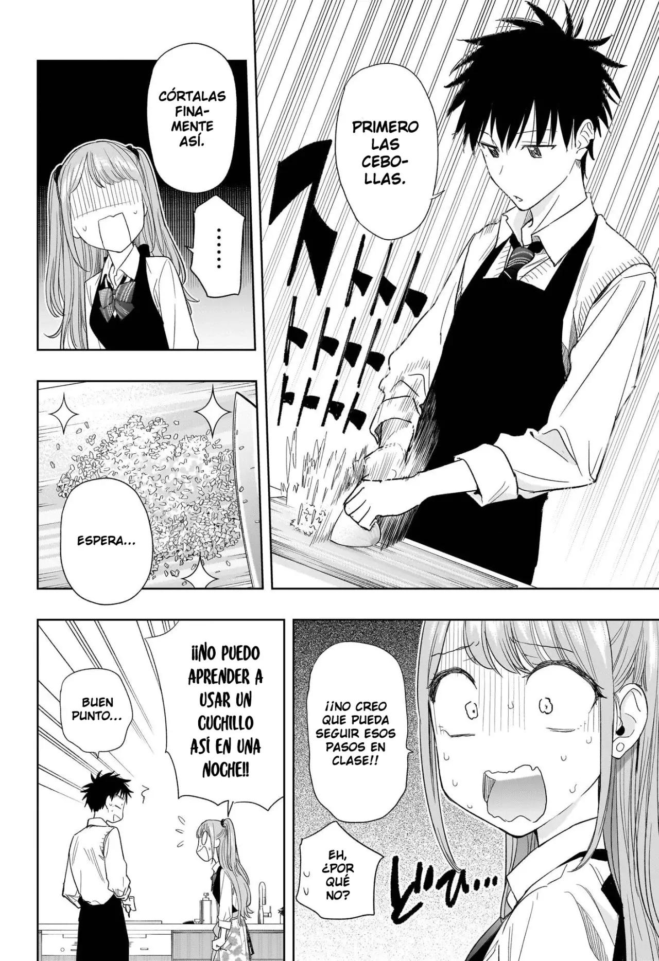 Hima-Ten! Capitulo 6: Lección de cocina página 7