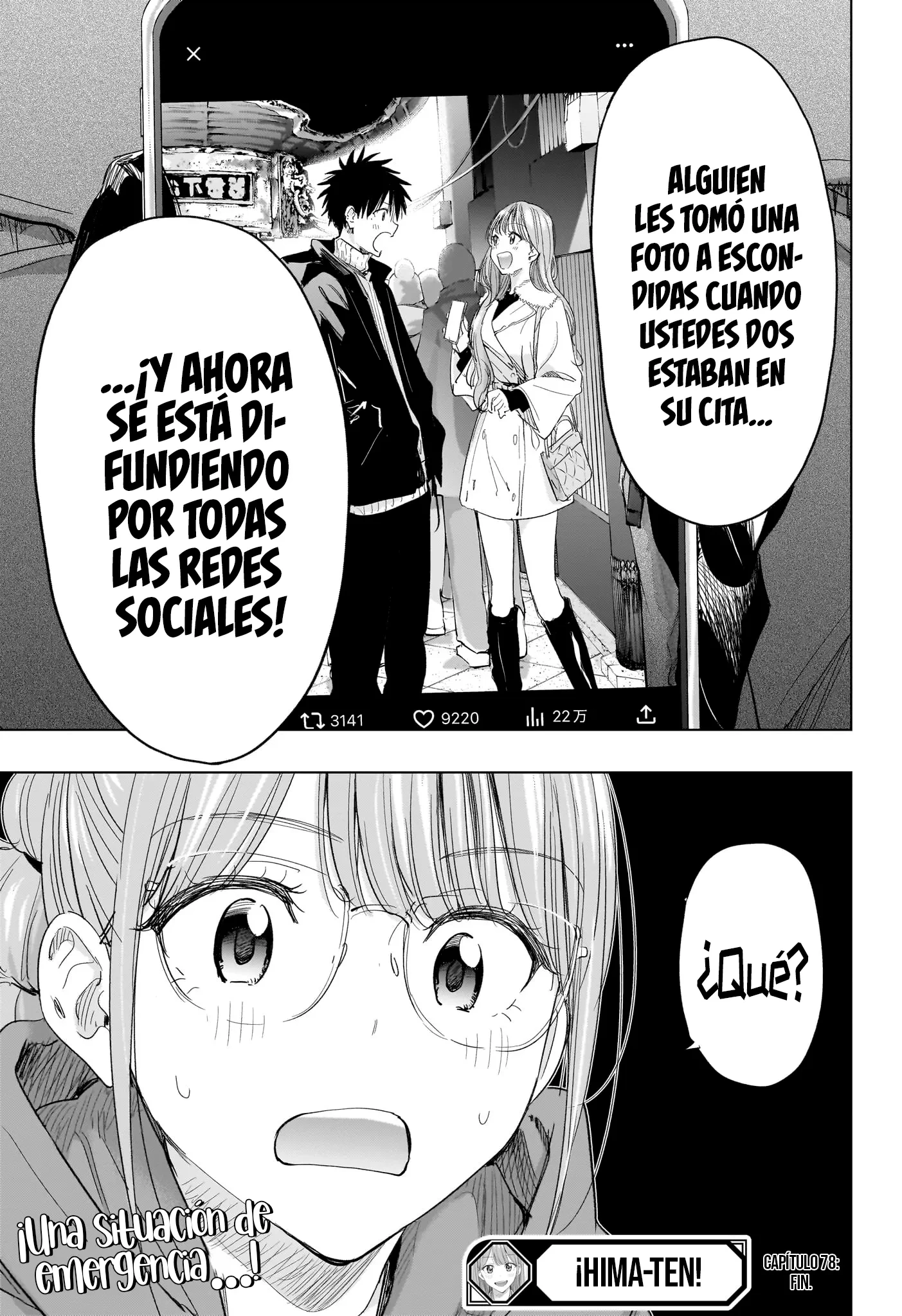 Hima-Ten! Capitulo 78 página 22