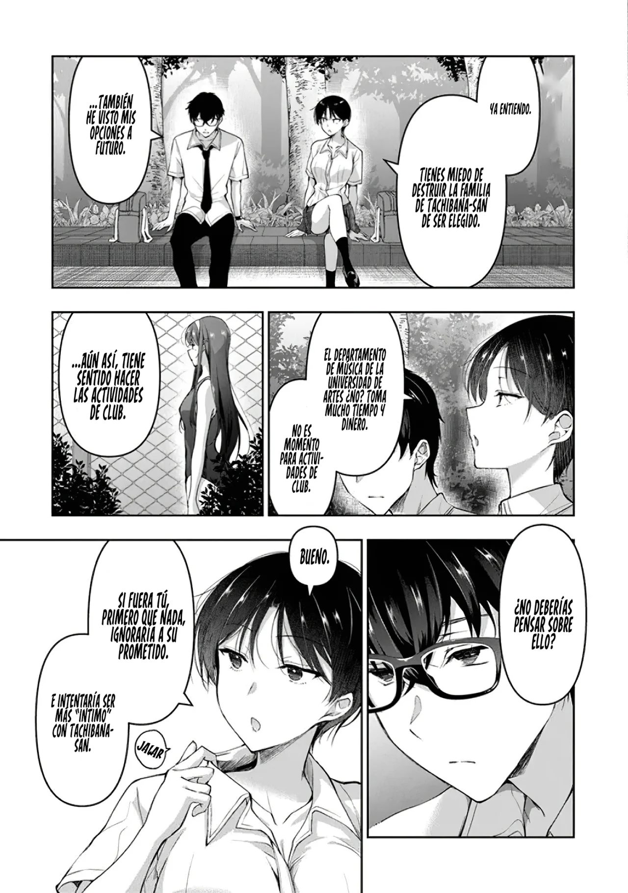 Estoy bien siendo la segunda novia Capitulo 5.1: Lo sé [I] página 8