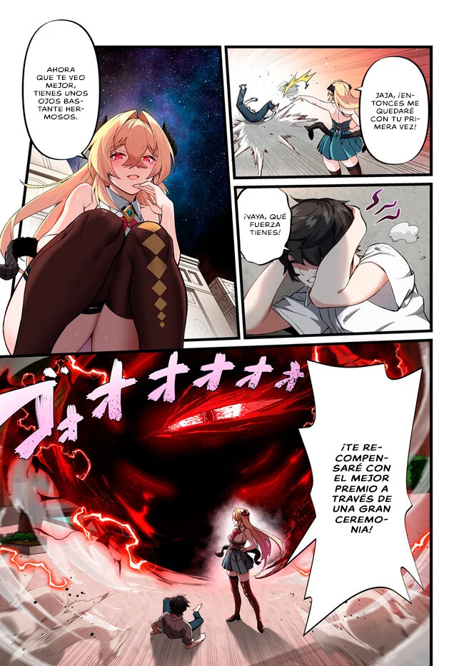 Jashinkankin Harem de Isekai seifuku! Capitulo 1: Espacio encarcelario página 11