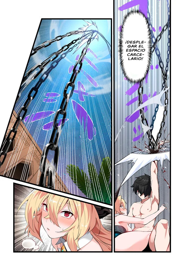 Jashinkankin Harem de Isekai seifuku! Capitulo 1: Espacio encarcelario página 26