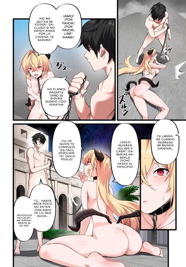 Jashinkankin Harem de Isekai seifuku! Capitulo 1: Espacio encarcelario página 36