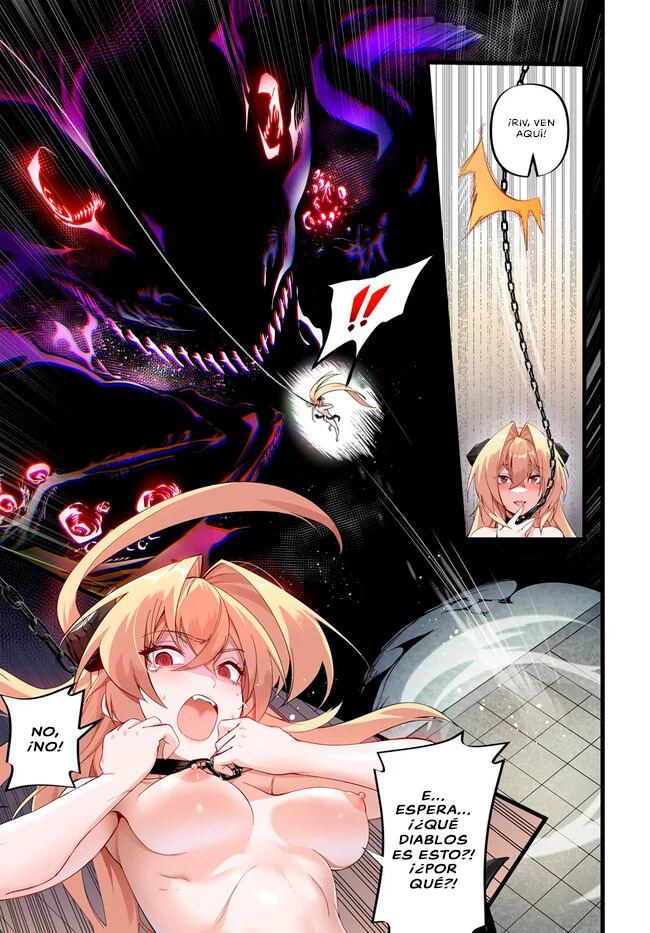 Jashinkankin Harem de Isekai seifuku! Capitulo 1: Espacio encarcelario página 41