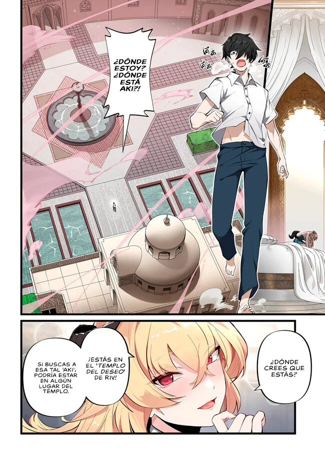 Jashinkankin Harem de Isekai seifuku! Capitulo 1: Espacio encarcelario página 6