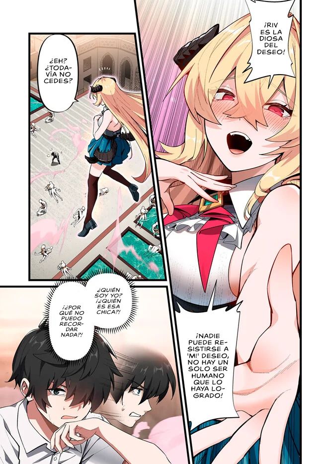 Jashinkankin Harem de Isekai seifuku! Capitulo 1: Espacio encarcelario página 9