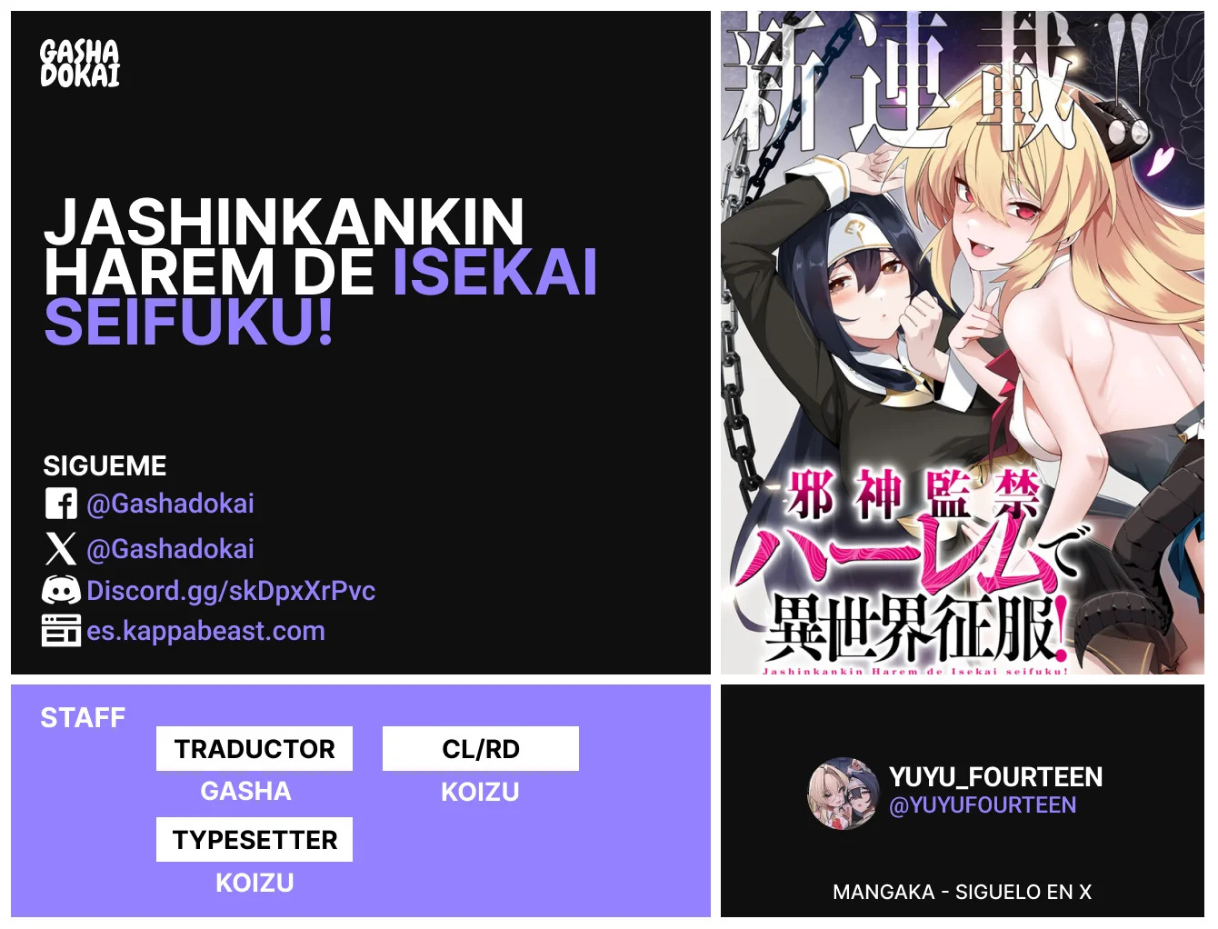 Jashinkankin Harem de Isekai seifuku! Capitulo 2.1 página 19