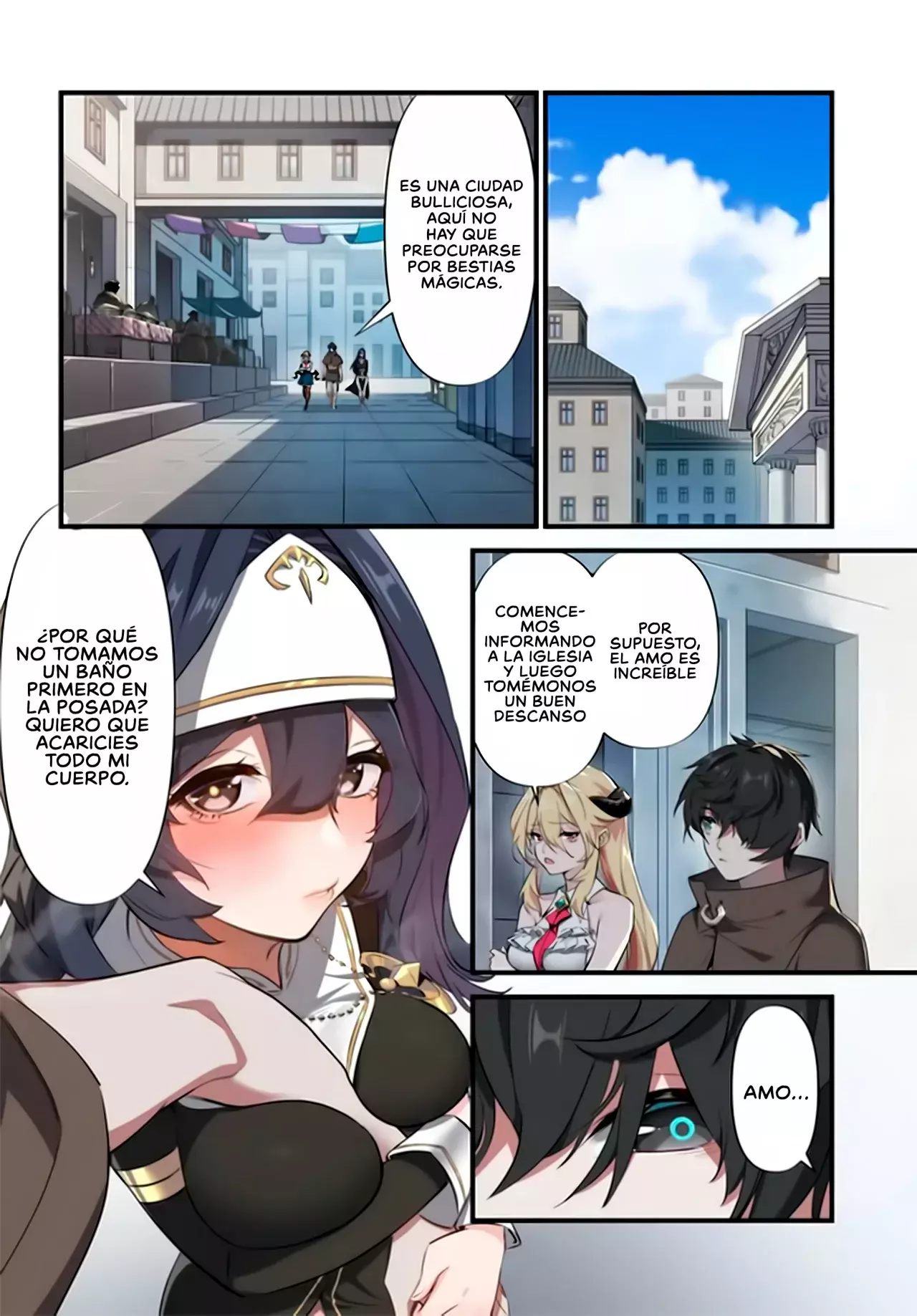 Jashinkankin Harem de Isekai seifuku! Capitulo 3.1 página 14