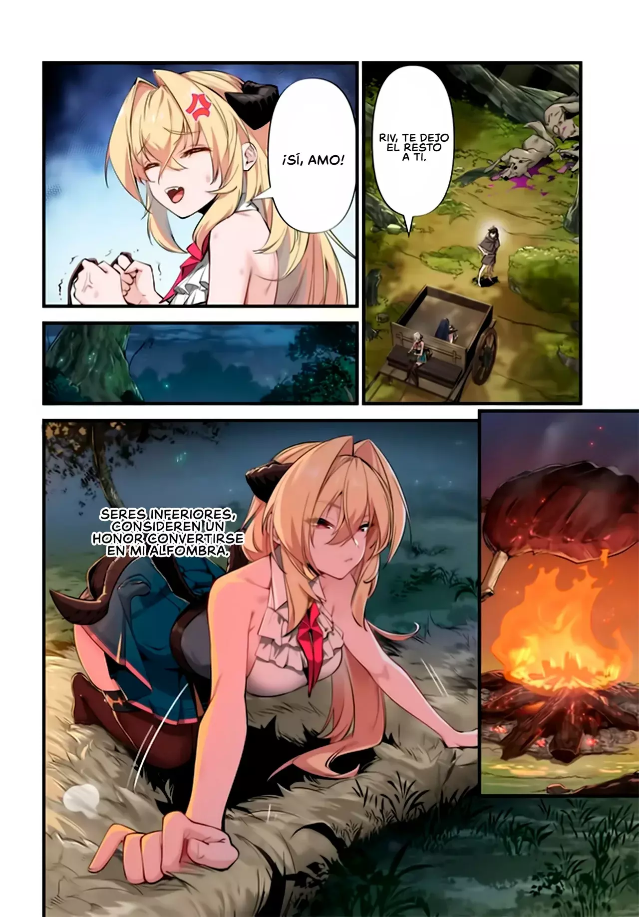 Jashinkankin Harem de Isekai seifuku! Capitulo 3.1 página 2