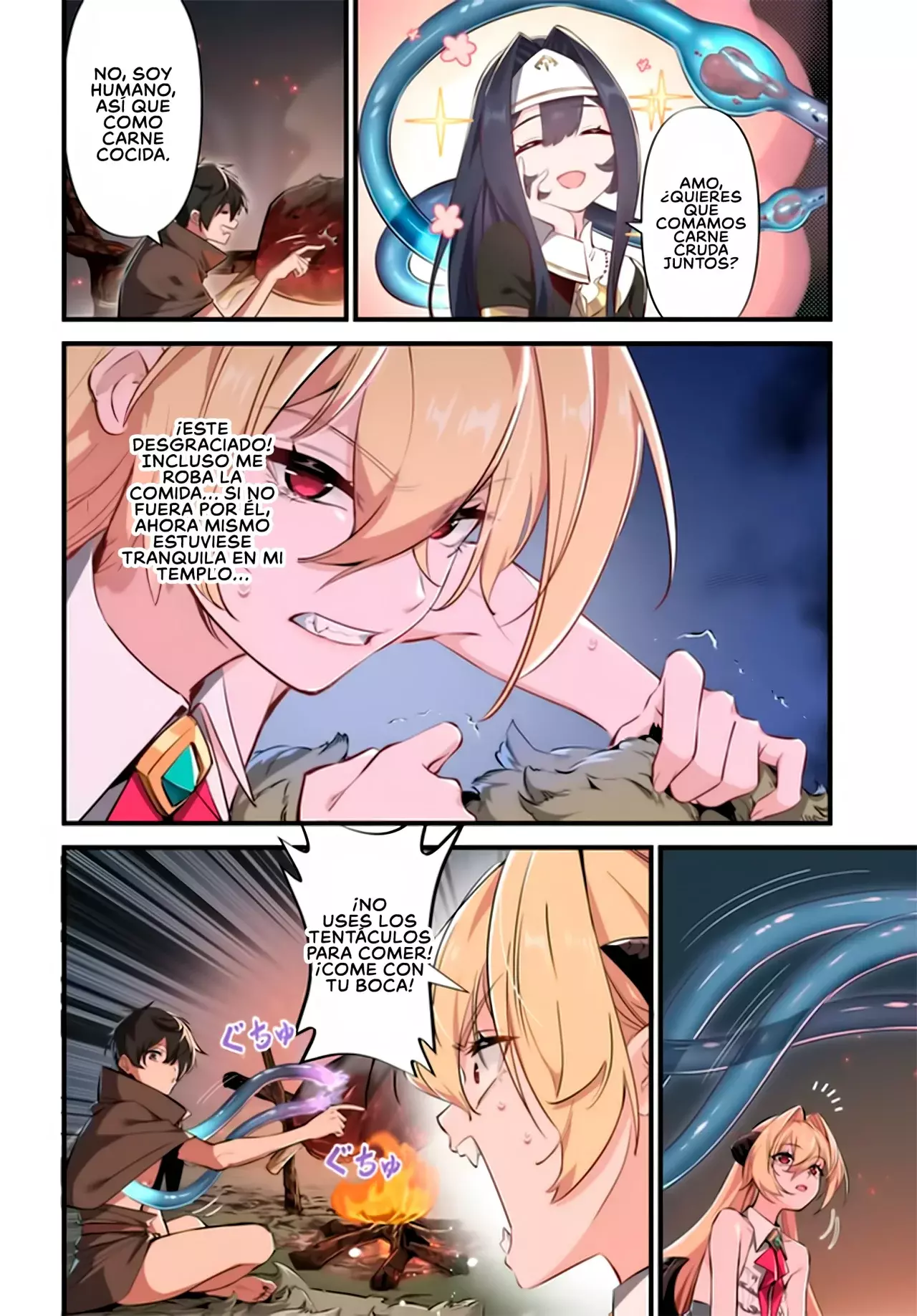 Jashinkankin Harem de Isekai seifuku! Capitulo 3.1 página 4