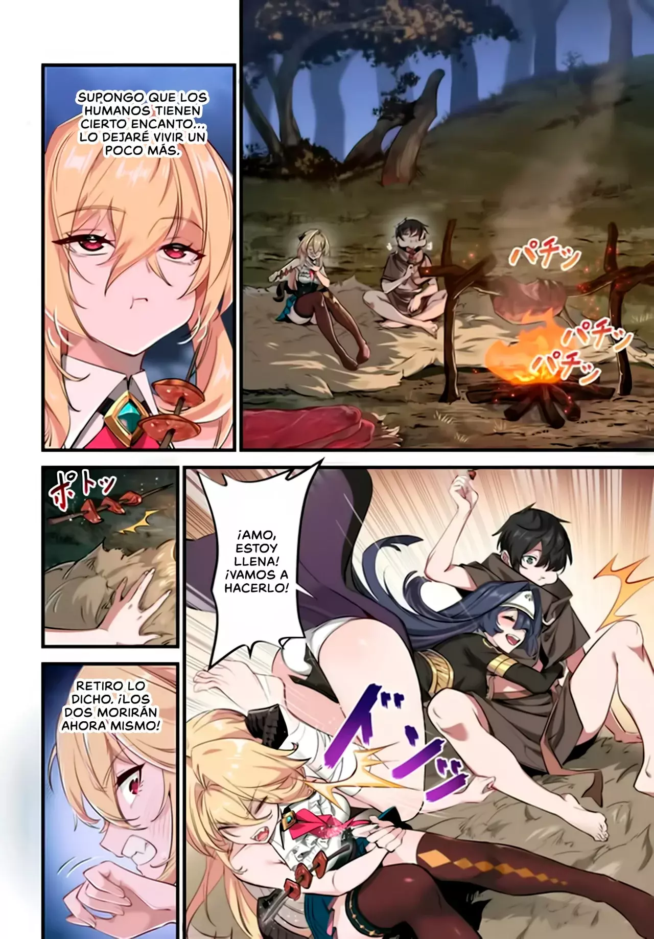 Jashinkankin Harem de Isekai seifuku! Capitulo 3.1 página 6
