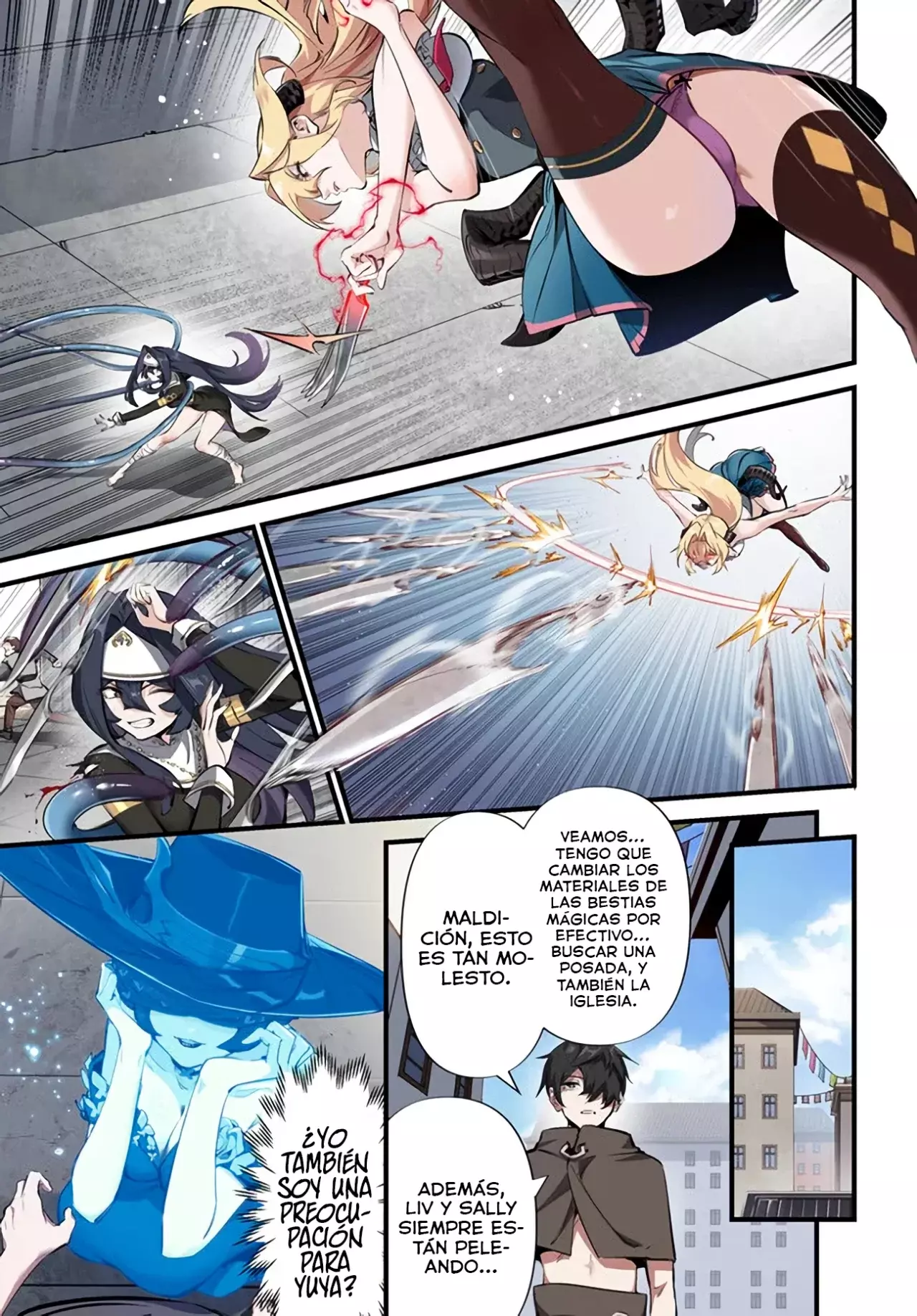 Jashinkankin Harem de Isekai seifuku! Capitulo 3.2 página 7