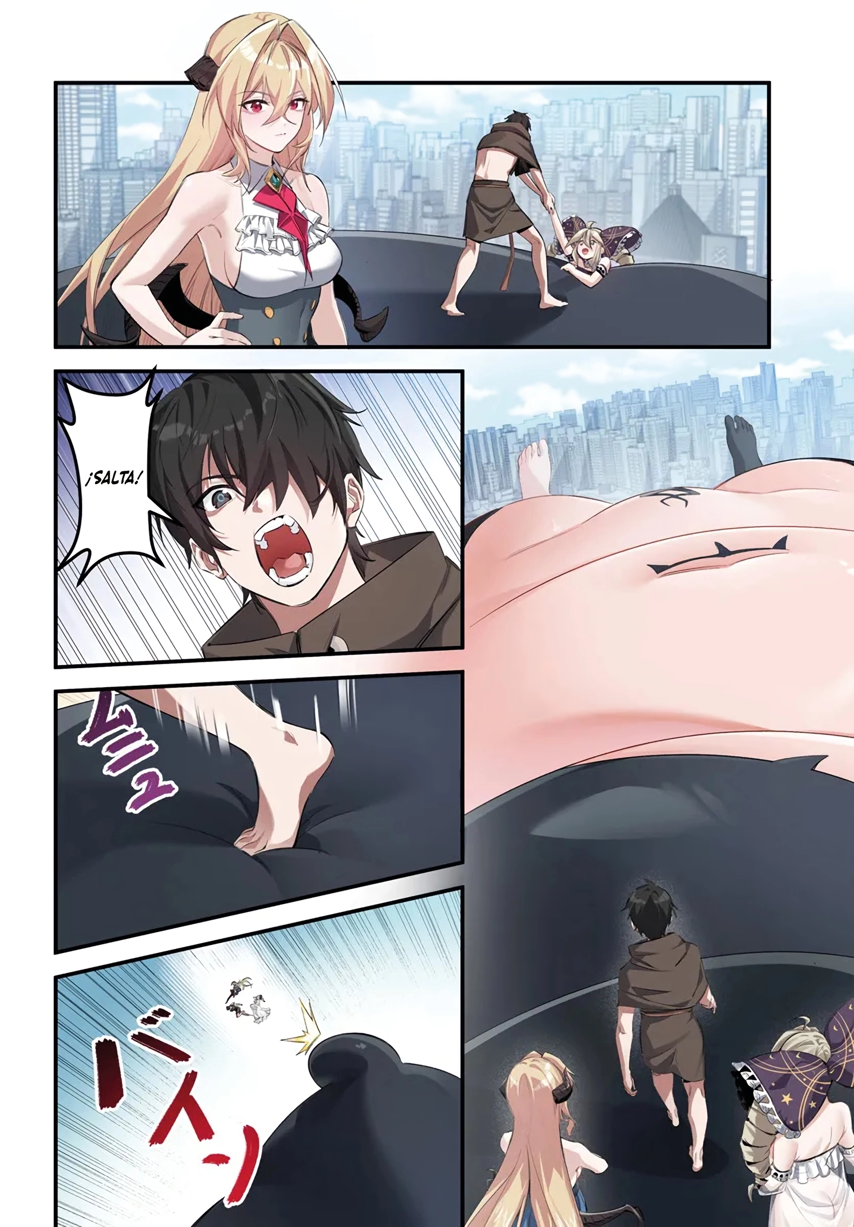 Jashinkankin Harem de Isekai seifuku! Capitulo 5.2 página 4