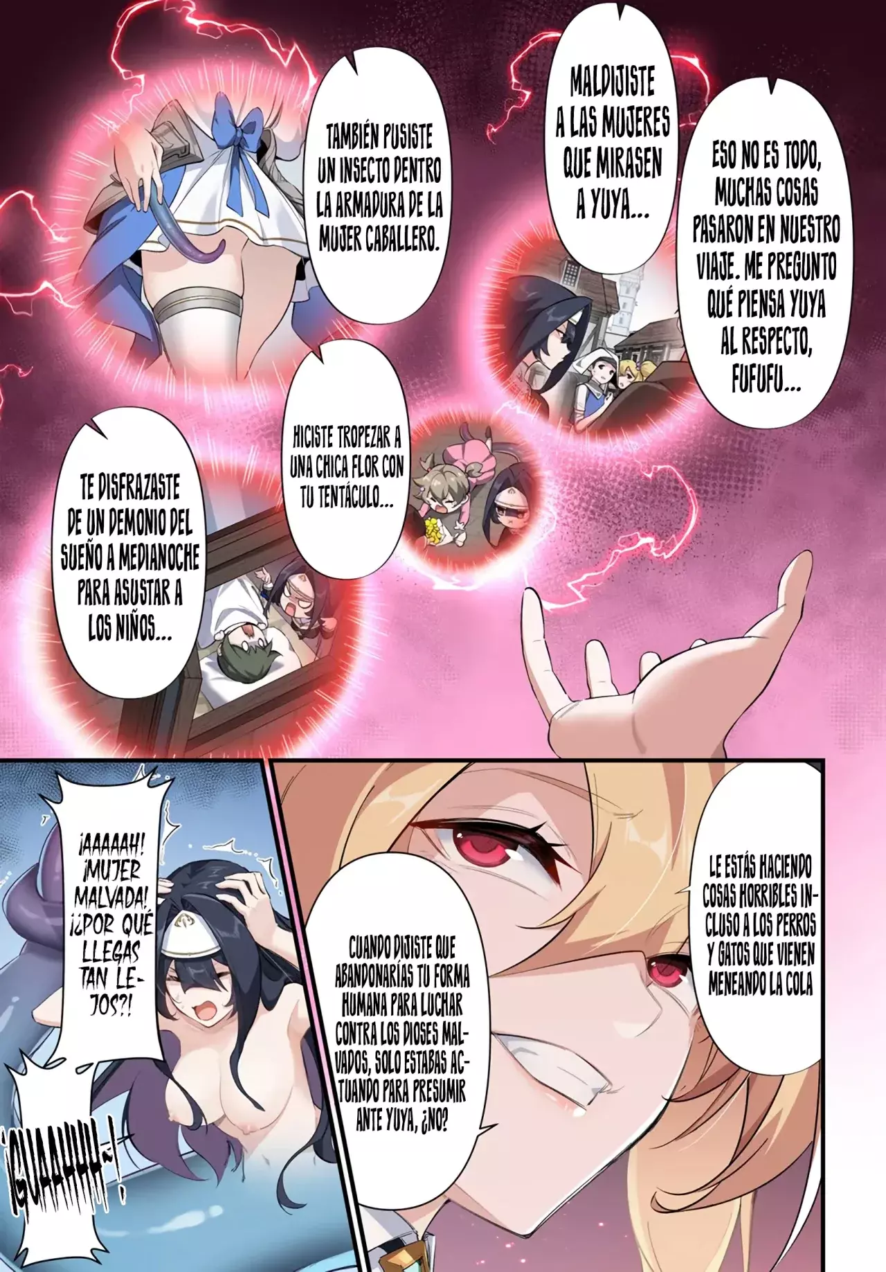 Jashinkankin Harem de Isekai seifuku! Capitulo 6.1 página 8