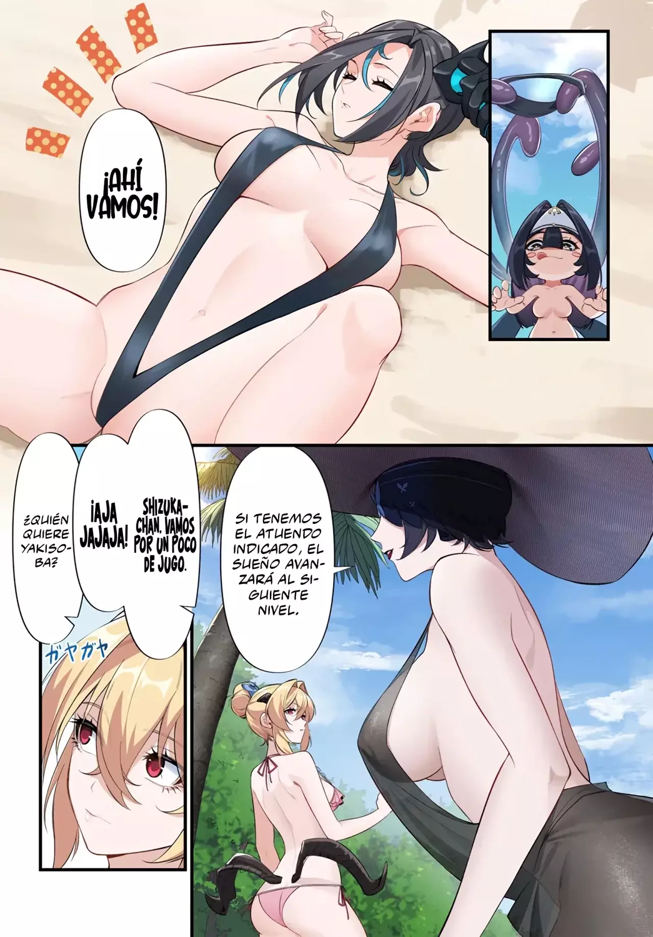 Jashinkankin Harem de Isekai seifuku! Capitulo 6.2 página 11