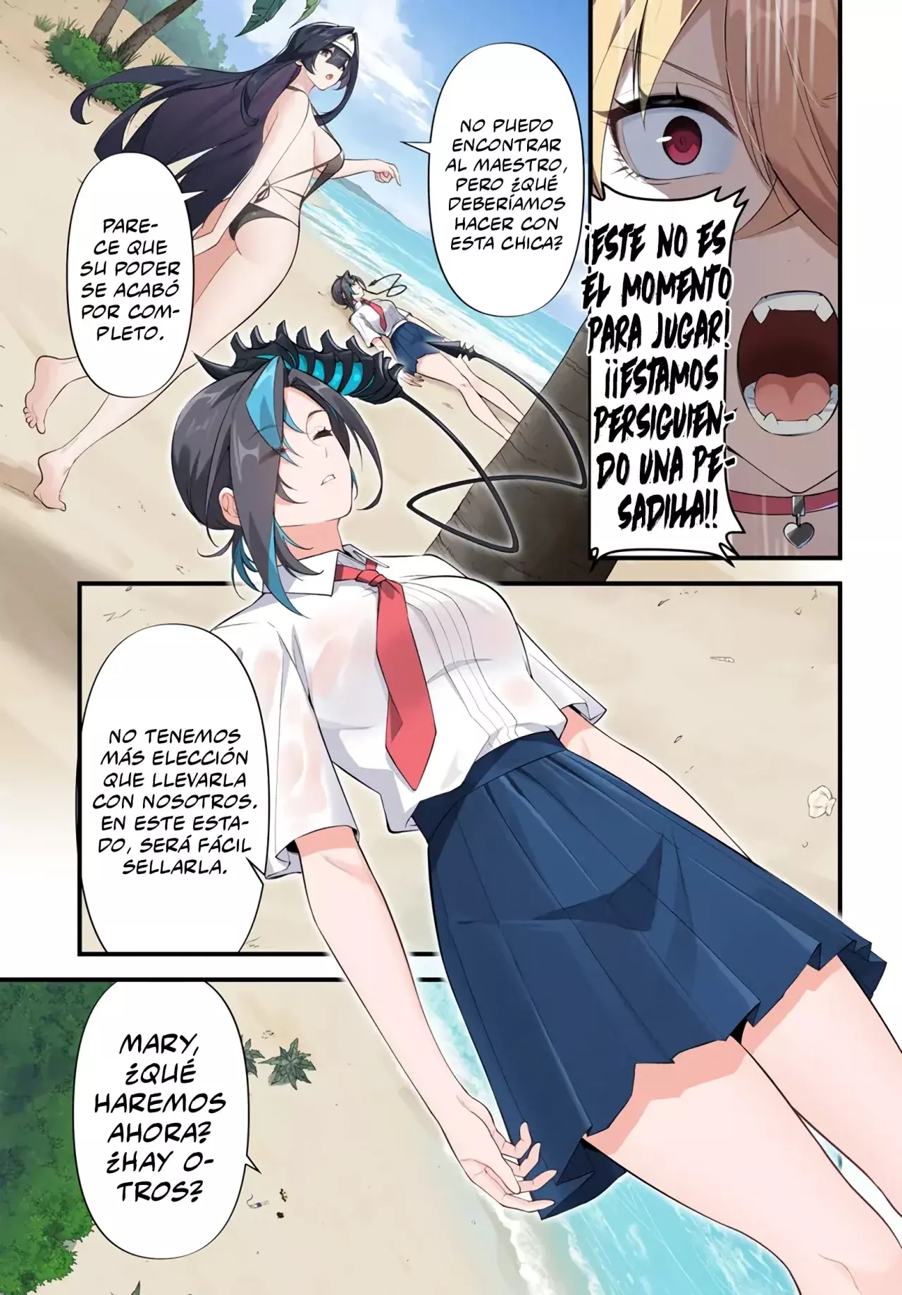 Jashinkankin Harem de Isekai seifuku! Capitulo 6.2 página 8
