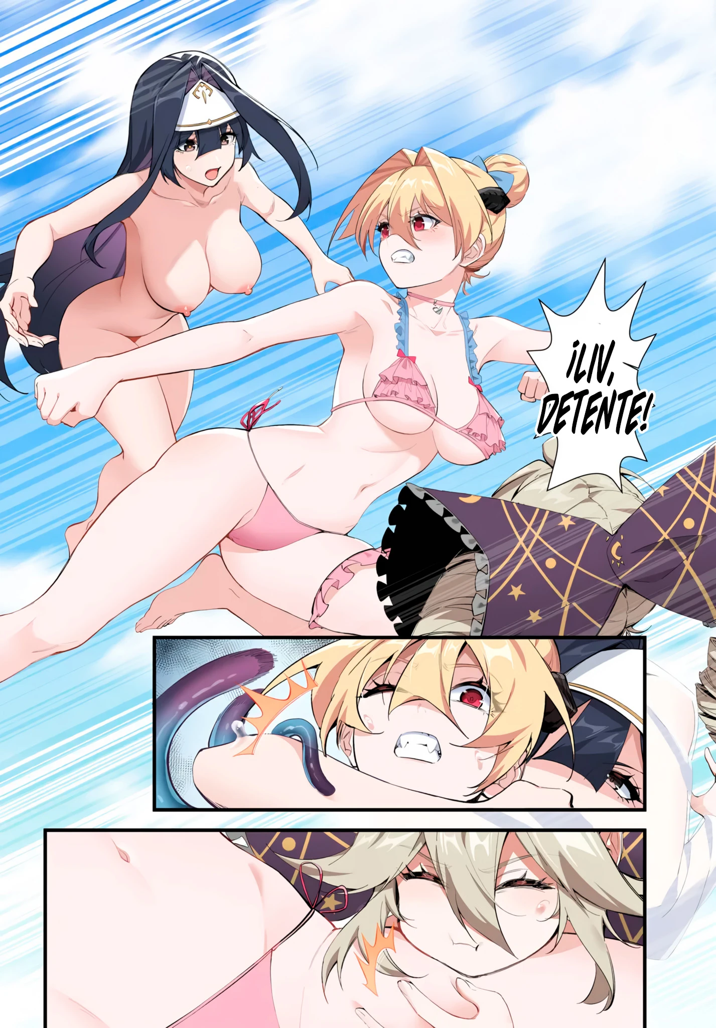 Jashinkankin Harem de Isekai seifuku! Capitulo 7.1 página 11
