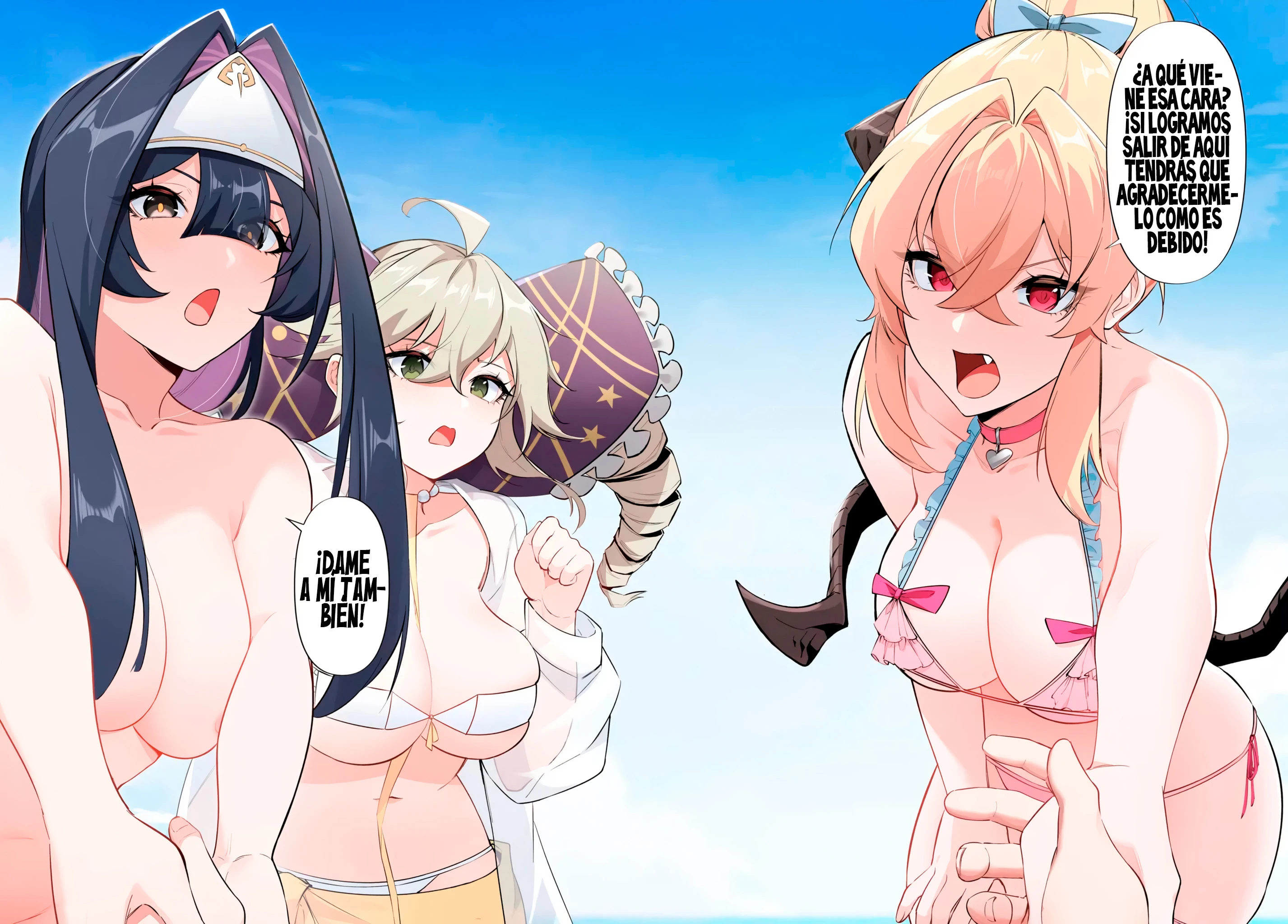 Jashinkankin Harem de Isekai seifuku! Capitulo 7.1 página 3