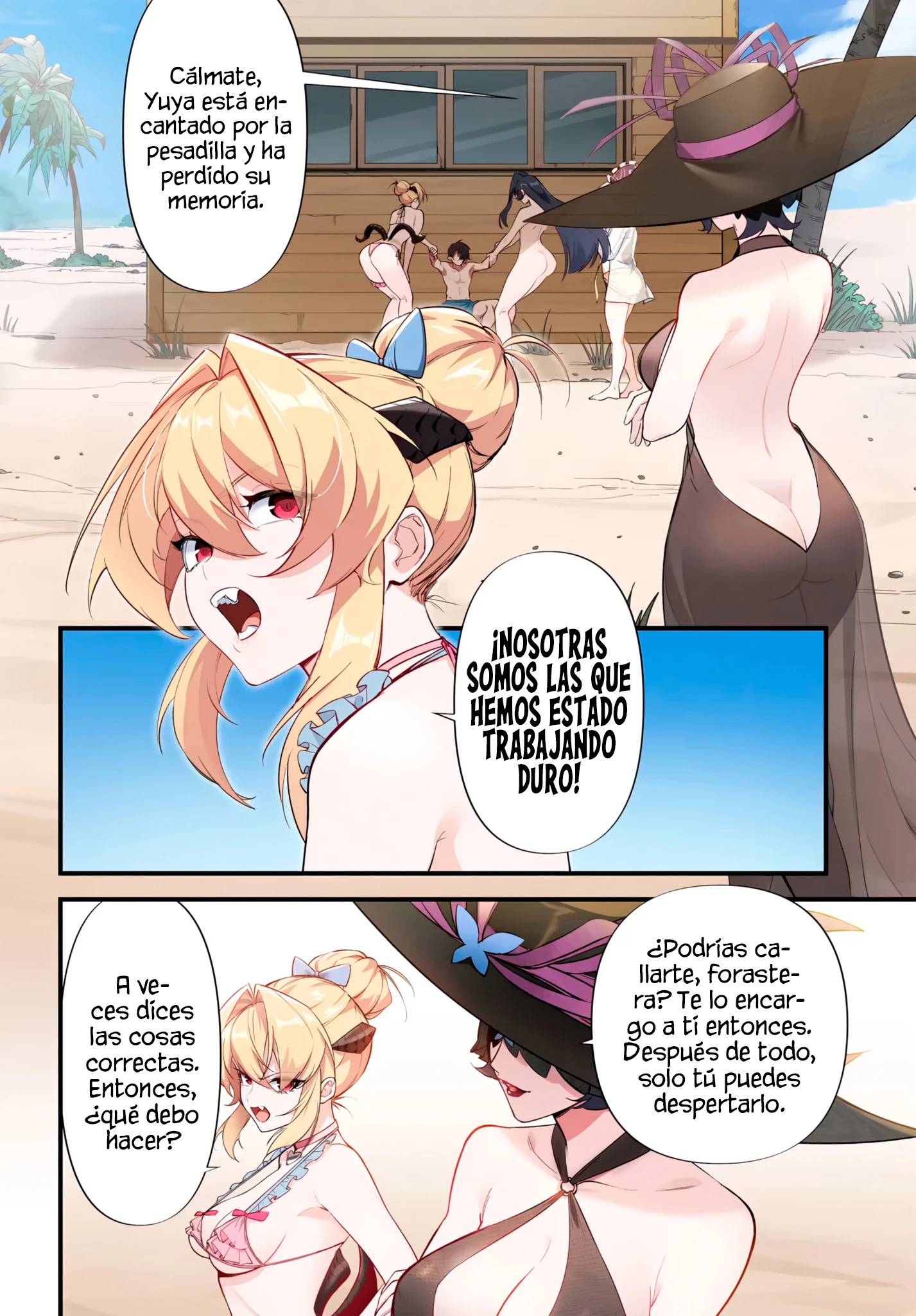 Jashinkankin Harem de Isekai seifuku! Capitulo 7.1 página 4