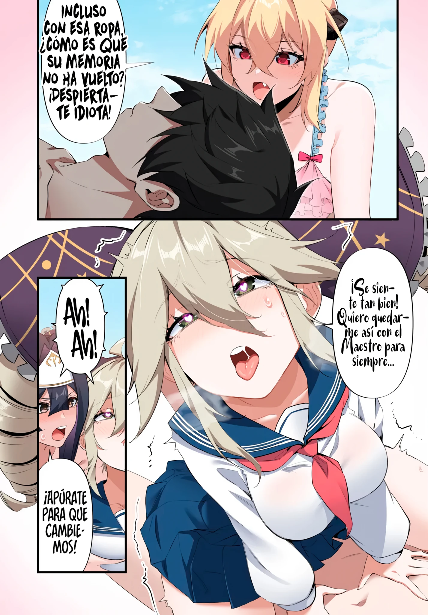 Jashinkankin Harem de Isekai seifuku! Capitulo 7.2 página 5