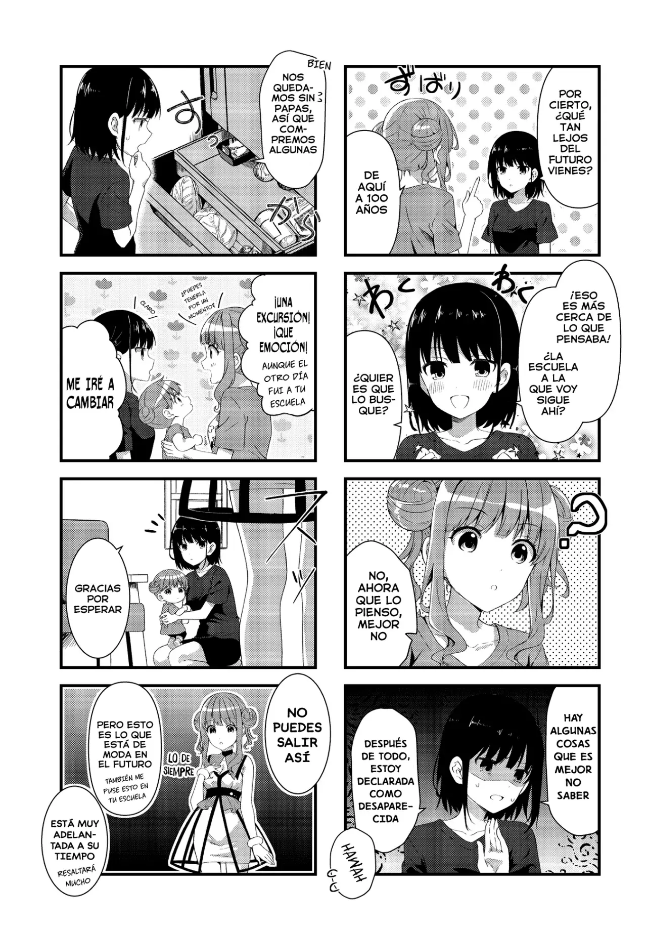 Oshikake Nyobo, Kodomo tuki! Capitulo 4 página 4