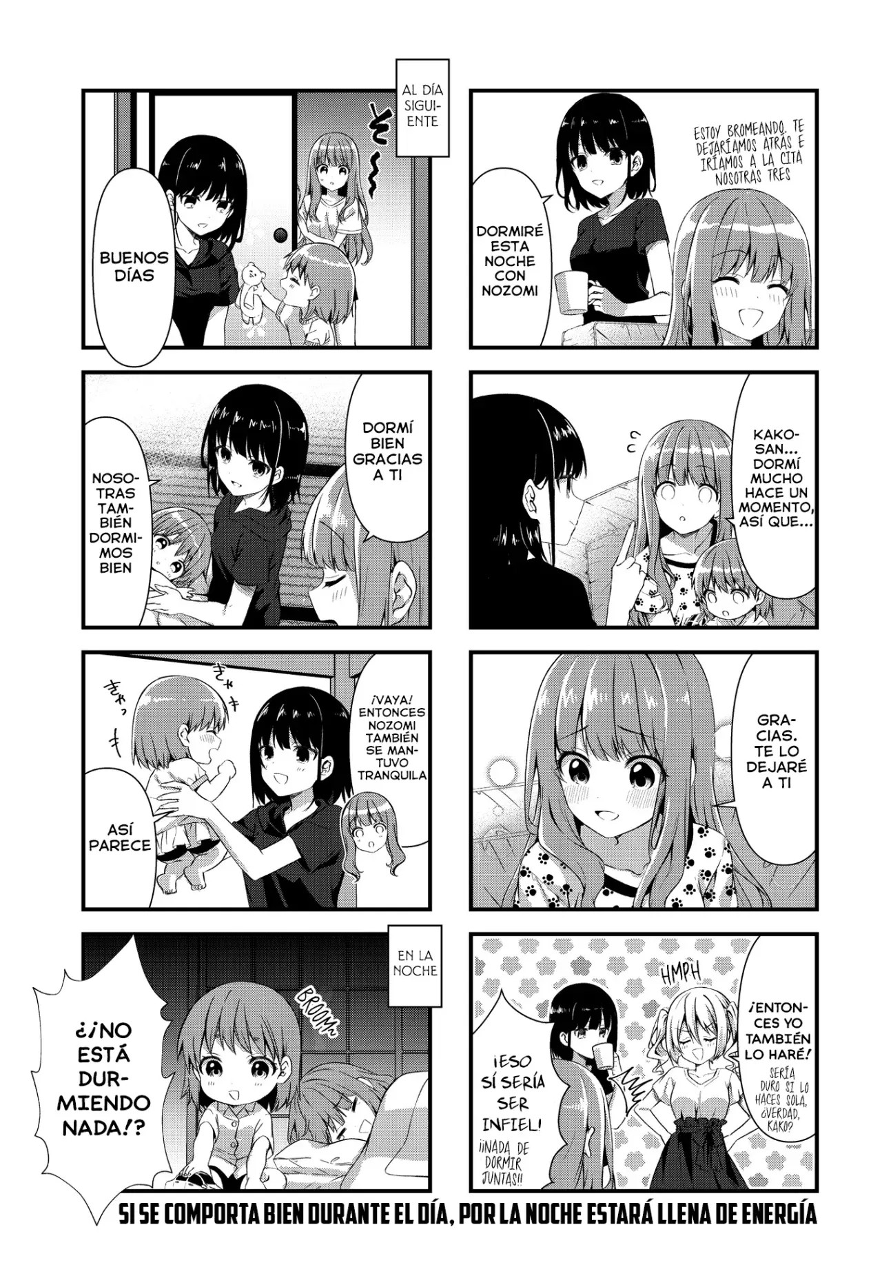 Oshikake Nyobo, Kodomo tuki! Capitulo 8 página 10